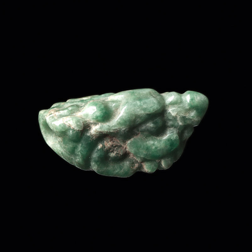 A Maya Jade Serpent Pendant, Classic Maya Period, ca. 500 - 800 CE