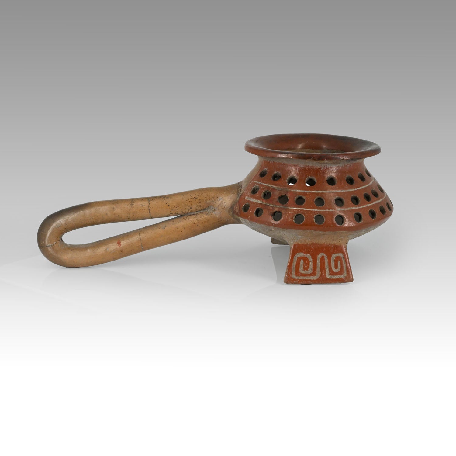 An Aztec Ceramic Incensario, Late Postclassic period, ca. 1350–1521 CE