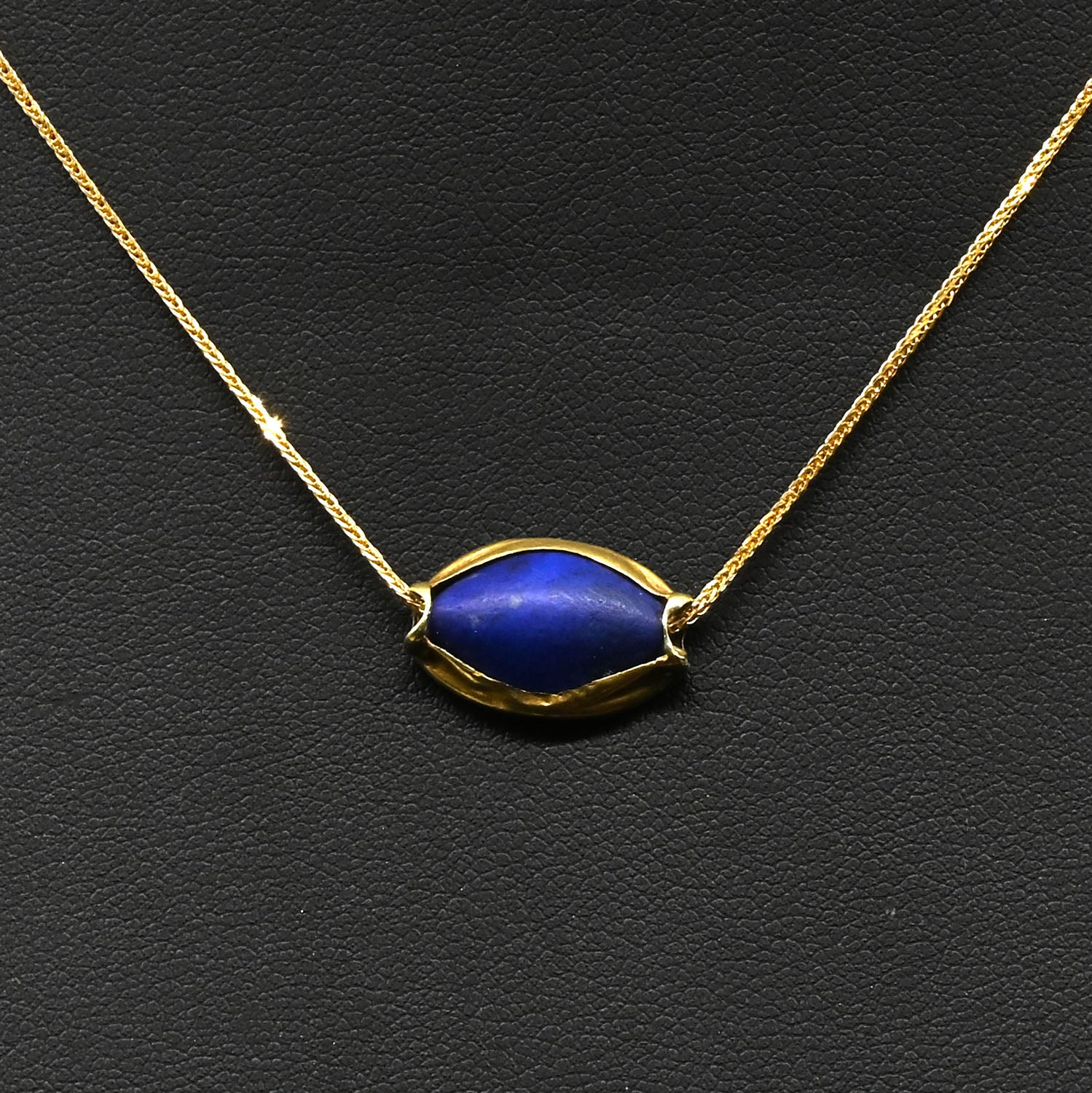 An Exceptional Egyptian lapis scarboid pendant, Middle Kingdom, Dynasty 11- 12, ca. 2040 - 1786 BCE