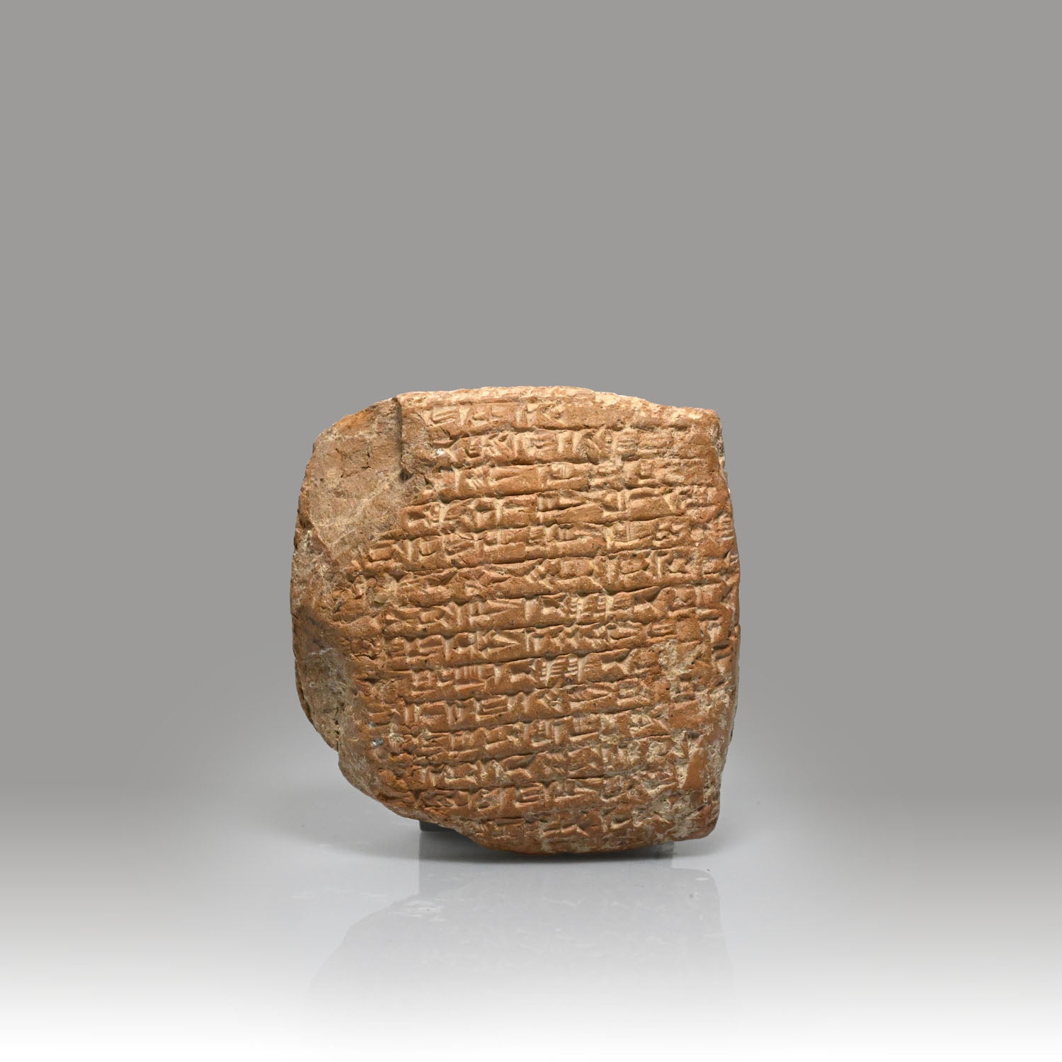 An Assyrian Clay Cuneiform Tablet, ca. 2nd - 1st Millennium BCE