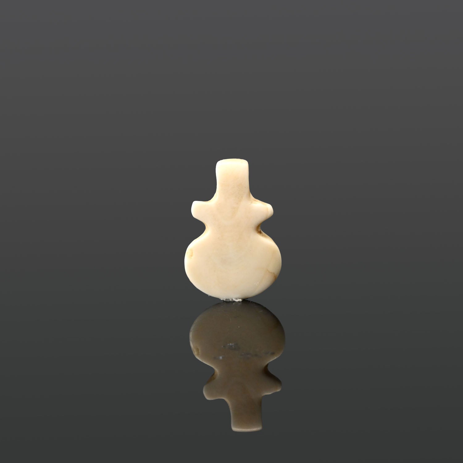 A rare Anatolian Marble Violin Idol, Early Bronze Age, ca. 3000 - 2500 BCE