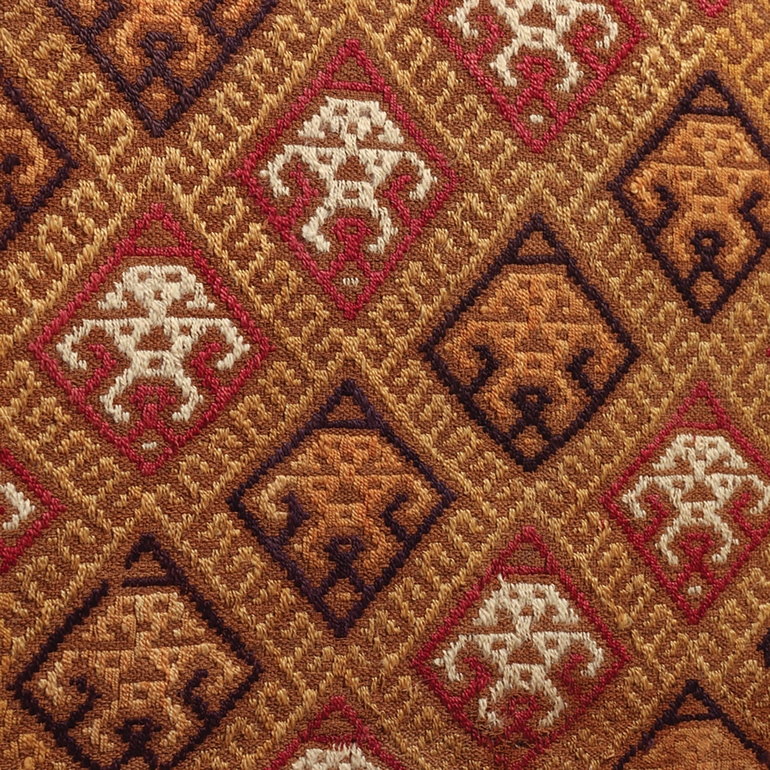 A Chancay Embroidered Textile Panel, ca. 1000 - 1250 CE