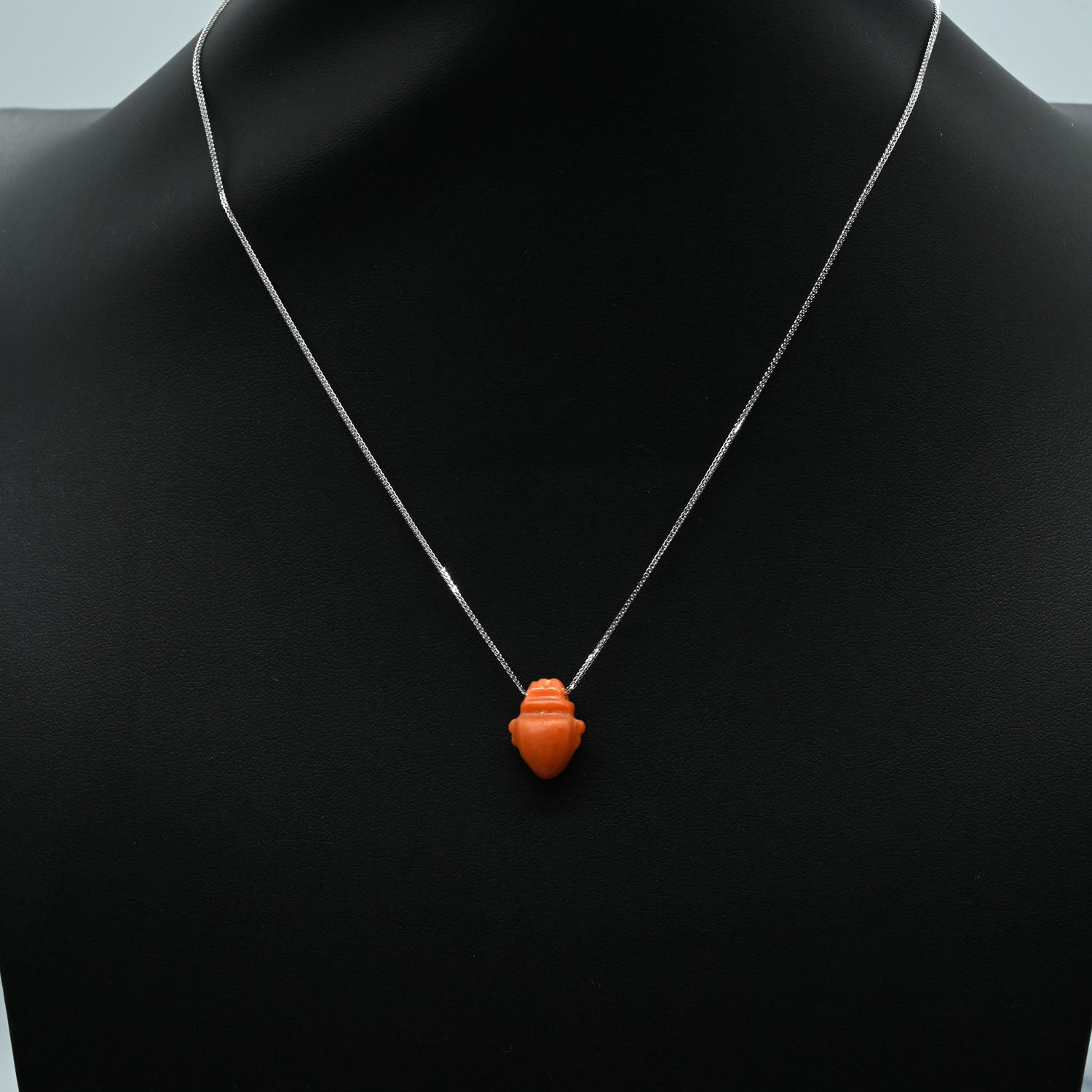 An Egyptian Carnelian Heart Amulet, New Kingdom, ca. 1550 - 1295 BCE