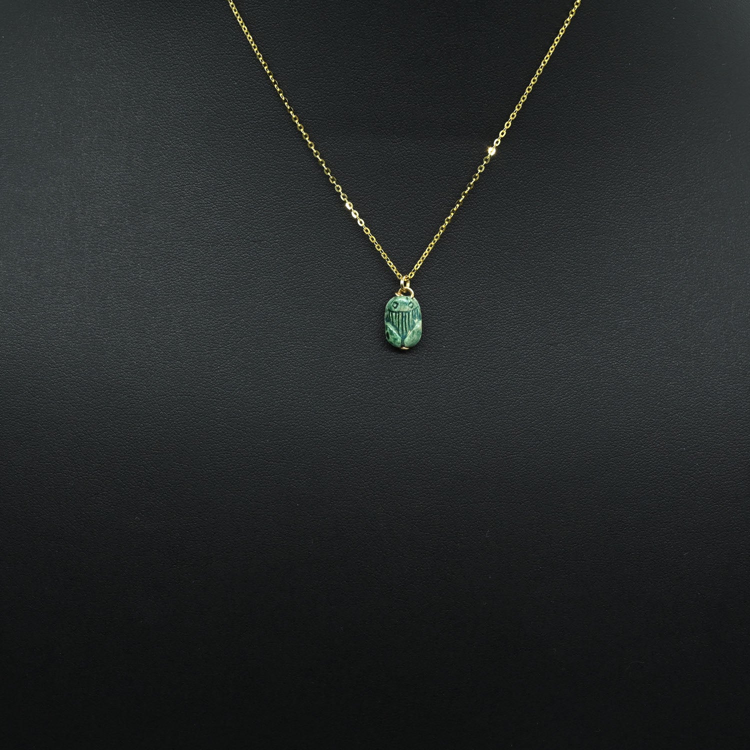 A Royal Egyptian Frog Scaraboid with the Prenomen of Amenhotep III, New Kingdom, 18th - 19th Dynasty, ca 1550-1290 BCE