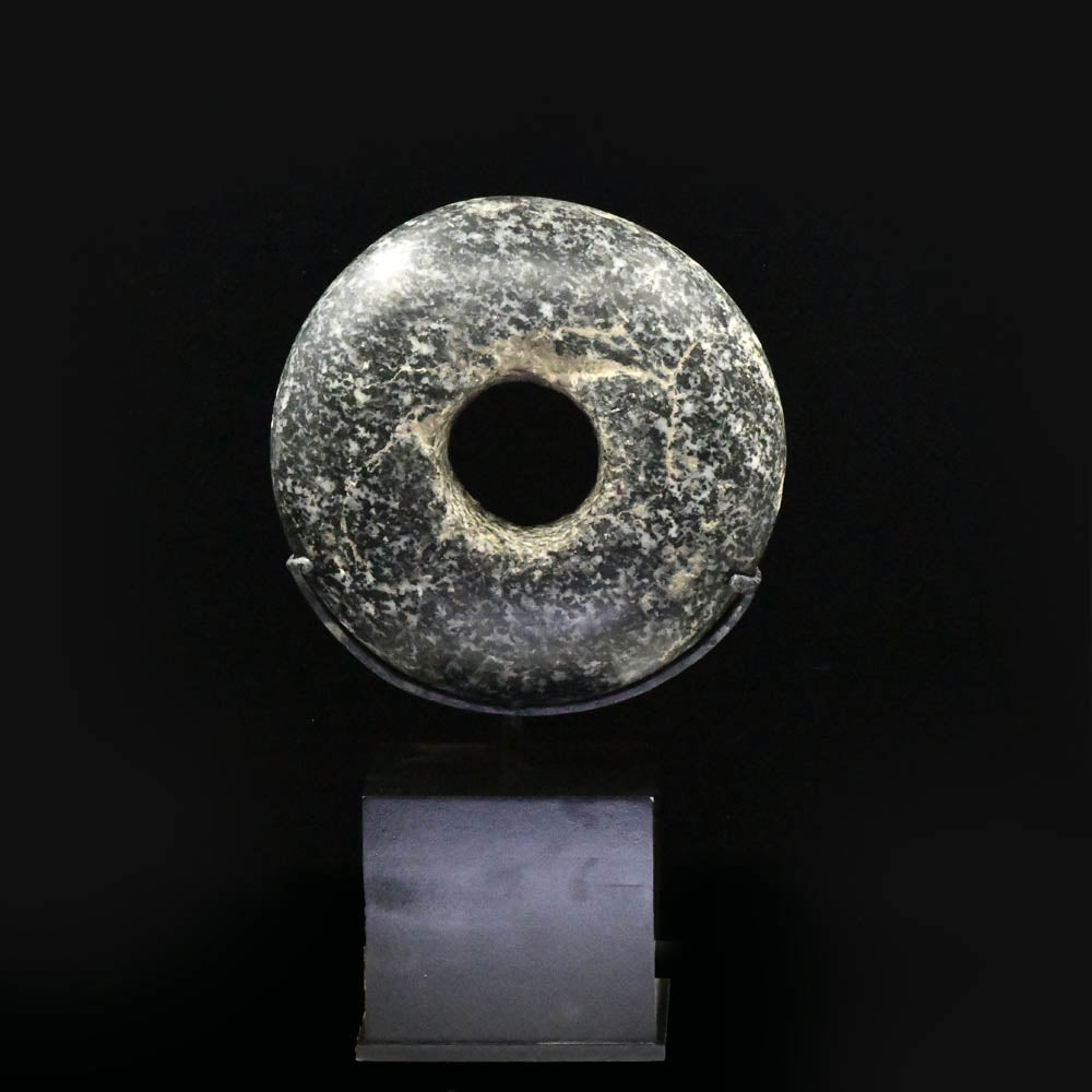 A Large Egyptian Diorite Rotary Grinding Stone, Old Kingdom, ca. 2543-1980 BCE