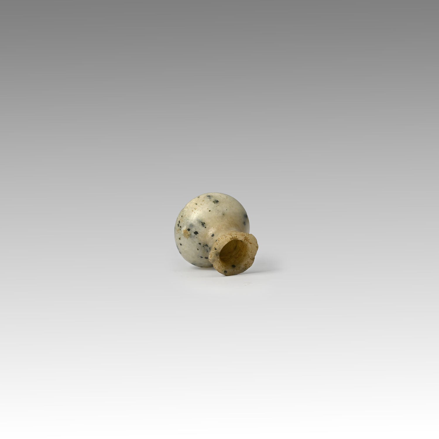 An Egyptian Miniature Gneiss Votive Vessel, Old Kingdom, ca. 2730 - 2544 BCE