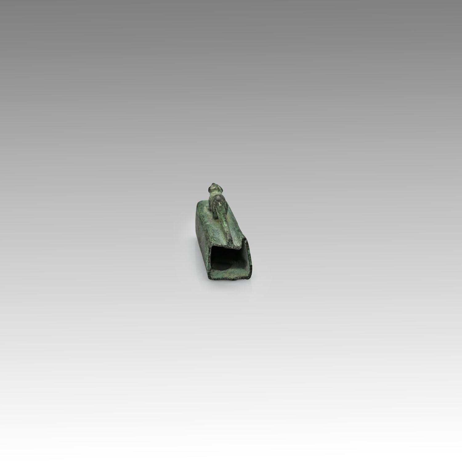 An Egyptian Bronze Ichneumon Sarcophagus, Late Period, ca 664 - 332 BCE
