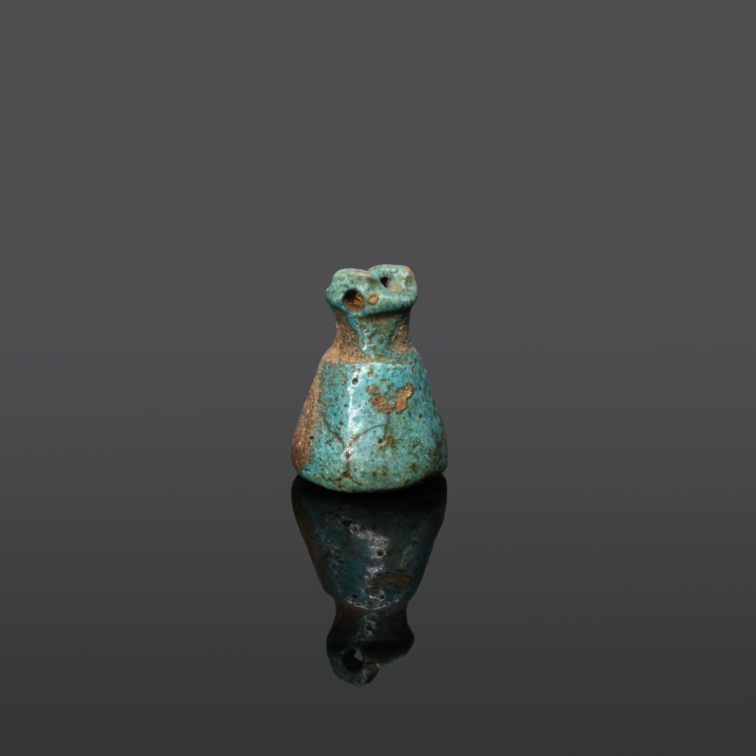 An Egyptian Faience Ritual Model Situla, Late Period, ca. 664 - 332 BCE