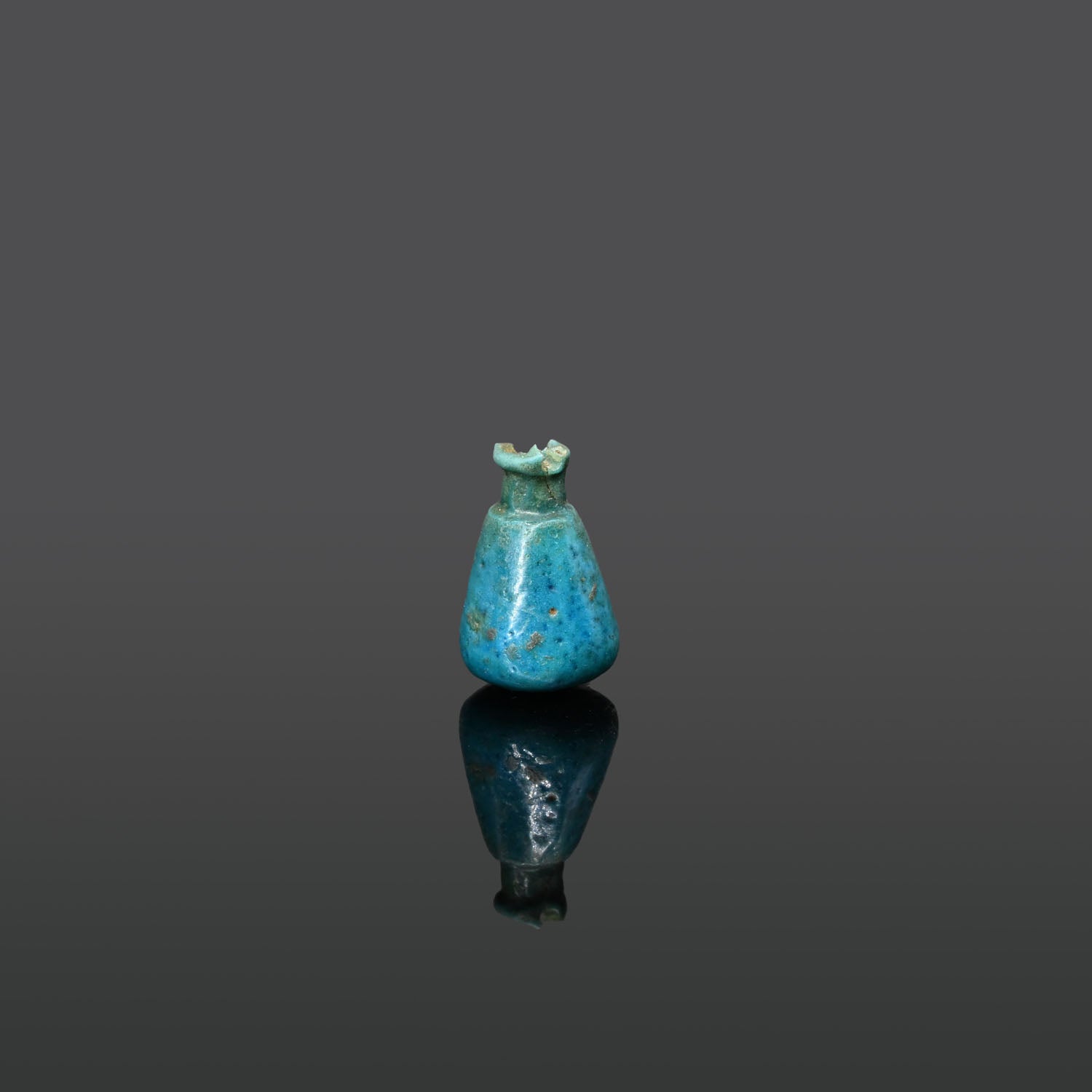 An Egyptian Faience Ritual Model Situla, Late Period, ca. 664 - 332 BCE