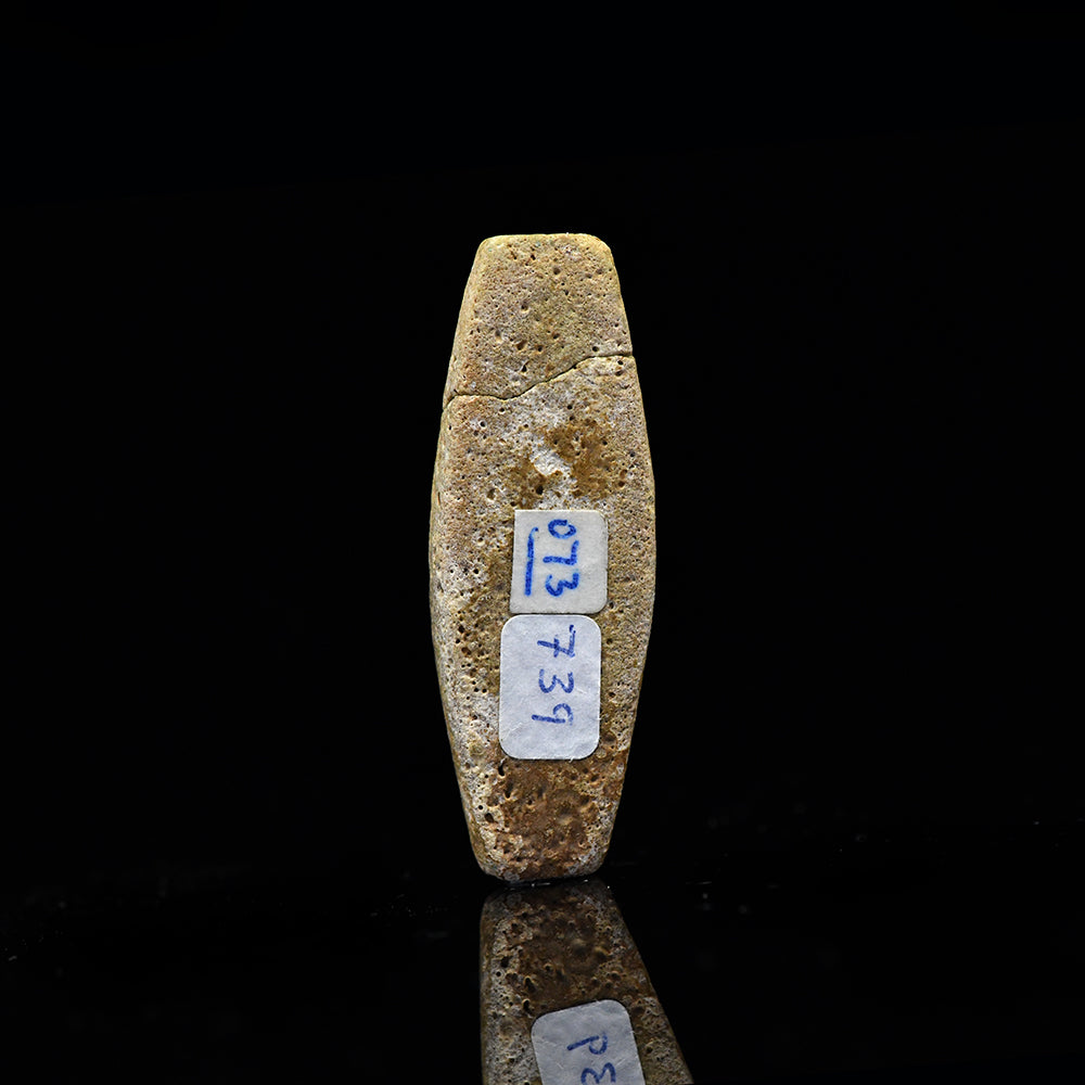 An Egyptian Faience Royal Name Bead for Shabaka, ca. 705 - 690 BCE