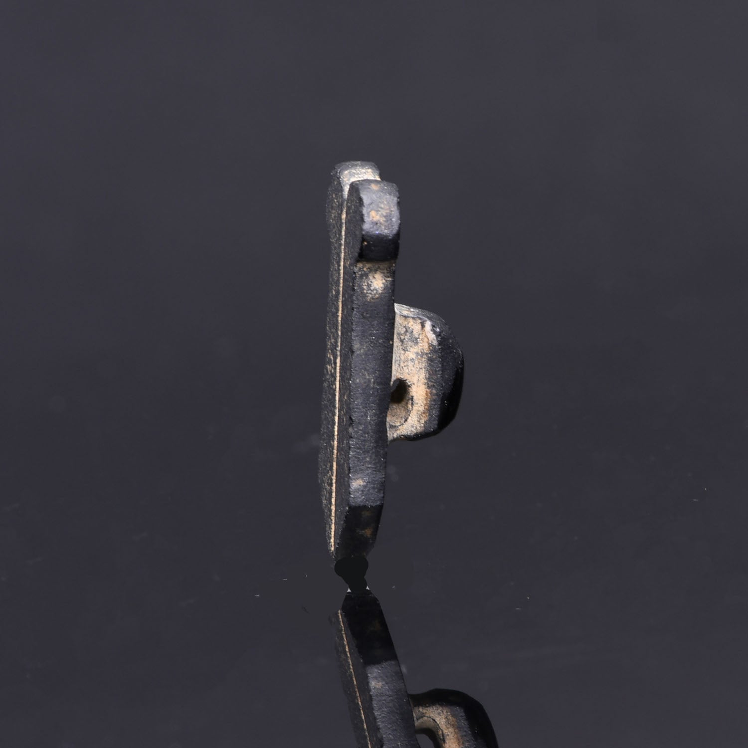 An Egyptian Obsidian Double Maat Feather Amulet, Late Period, 26th Dynasty, ca. 664 - 525 BCE