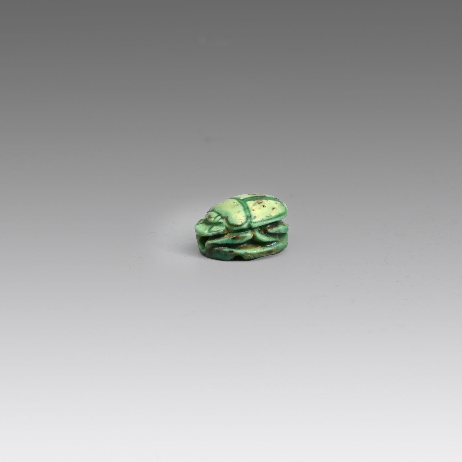 A Royal Egyptian Glazed Steatite Scarab for Amasis II, Dynasty 26, ca. 570 – 526 BCE