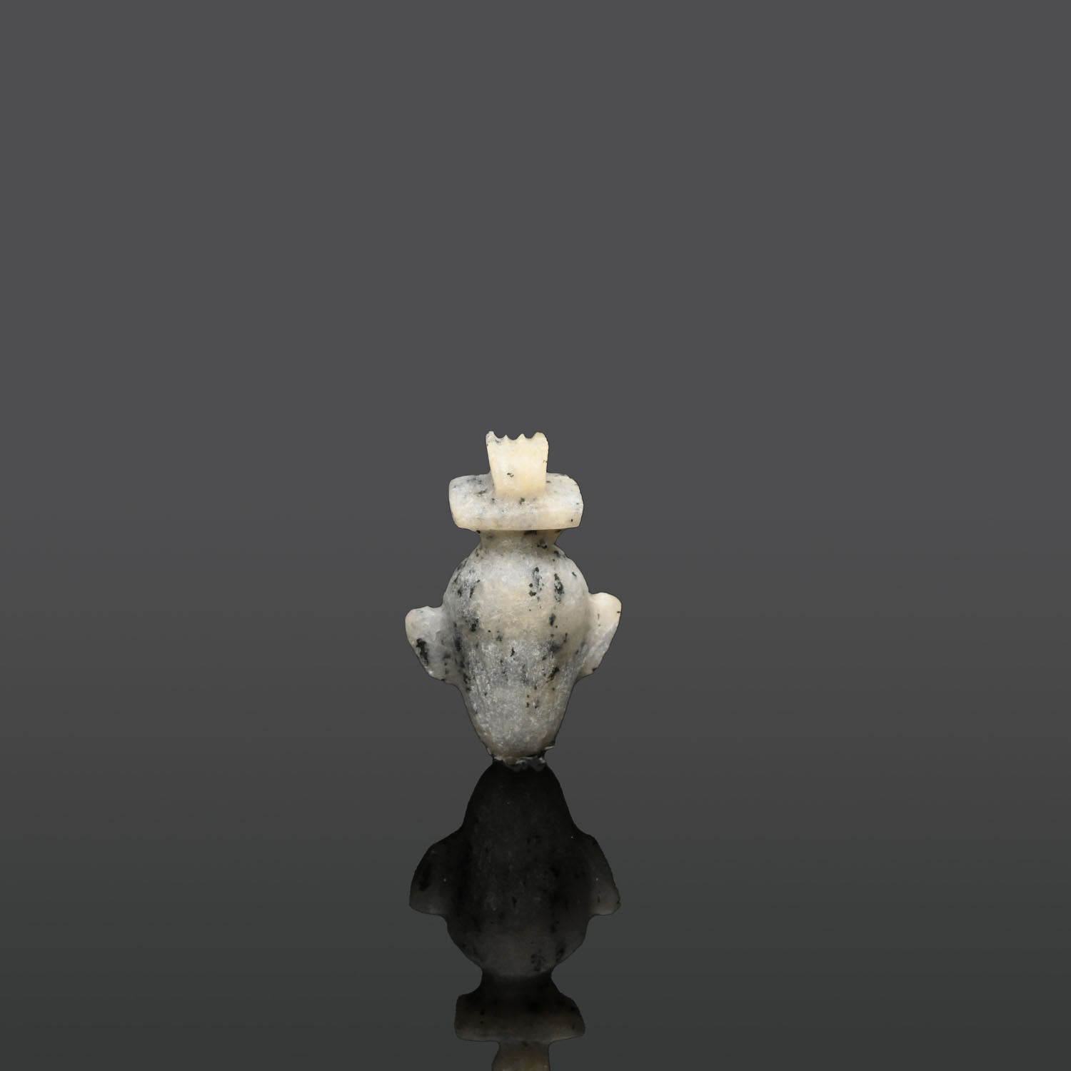 An Egyptian Diorite Heart Amulet, Late Period, ca. 664 - 332 BCE