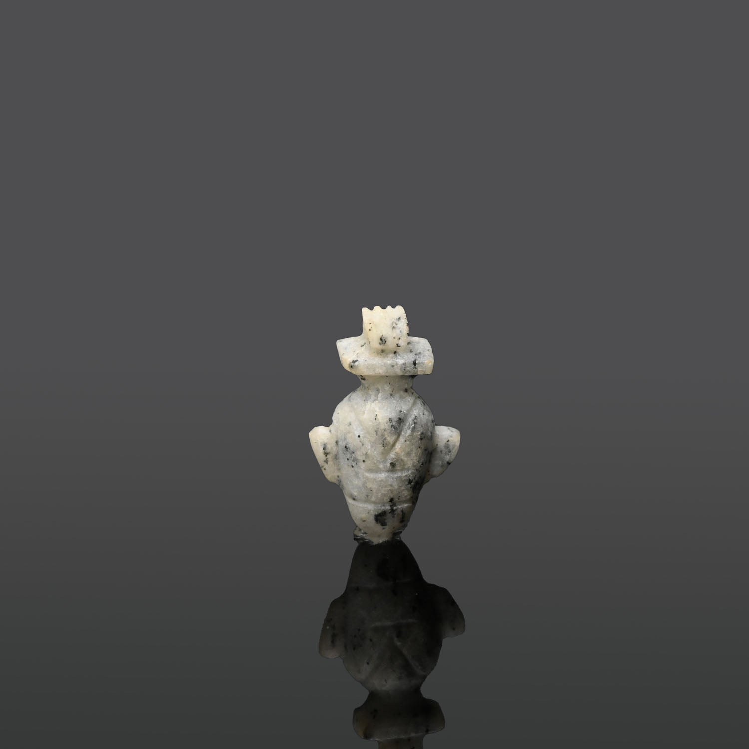 An Egyptian Diorite Heart Amulet, Late Period, ca. 664 - 332 BCE