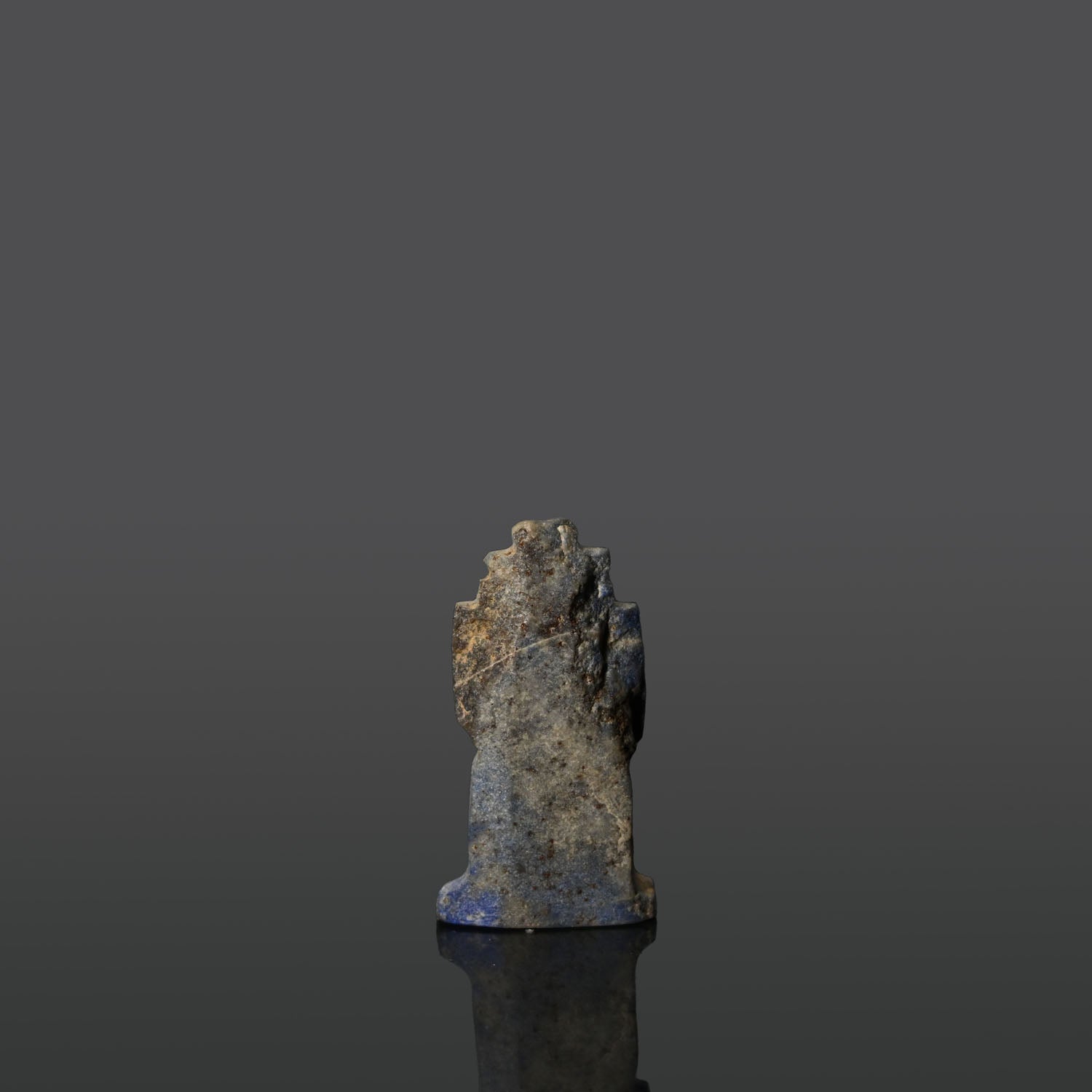 An Egyptian Lapis Lazuli Djed Pilllar, Late Period, ca. 664 - 332 BCE