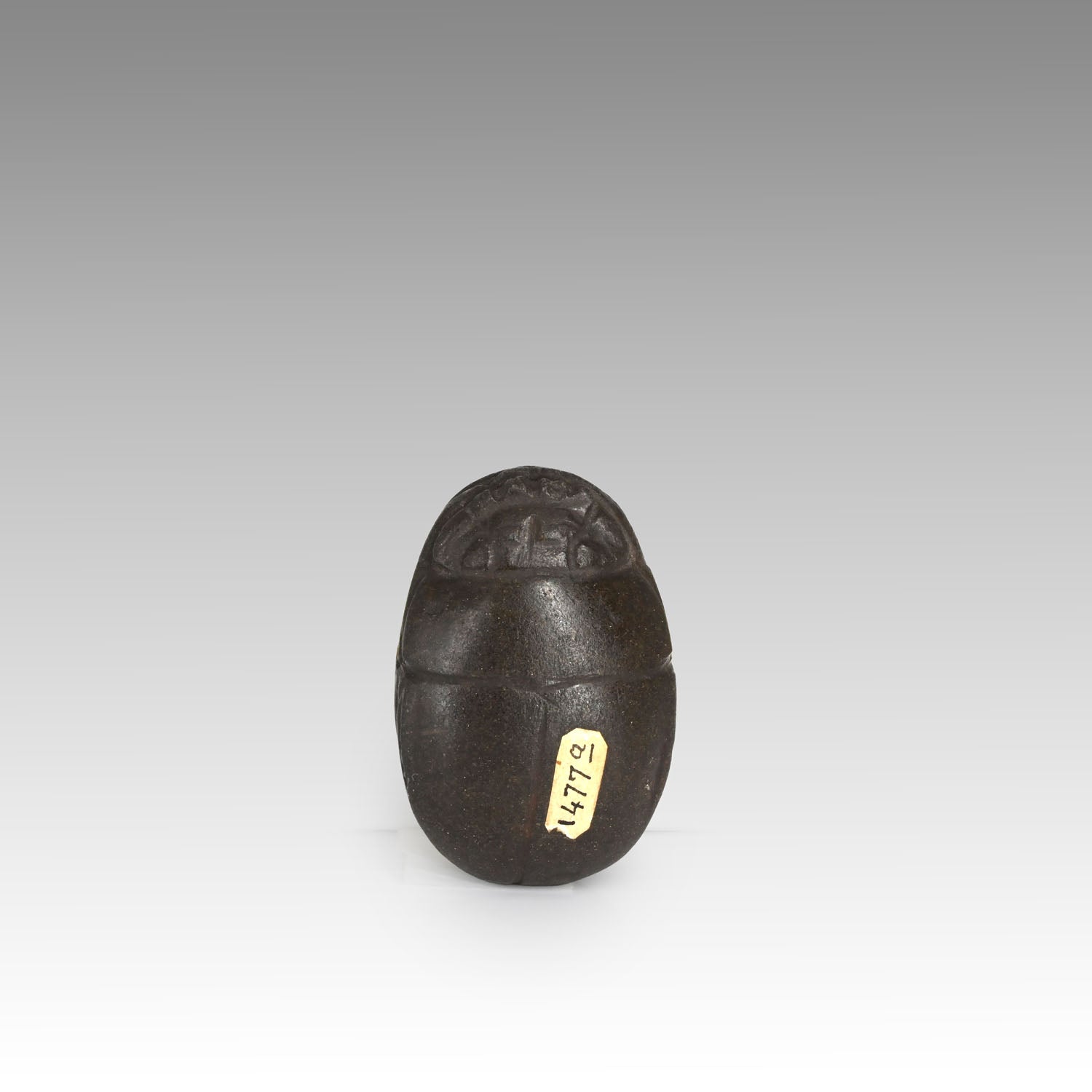 A Published Egyptian Basalt Heart Scarab, New Kingdom, 20th Dynasty, ca. 1196 - 1070 BCE