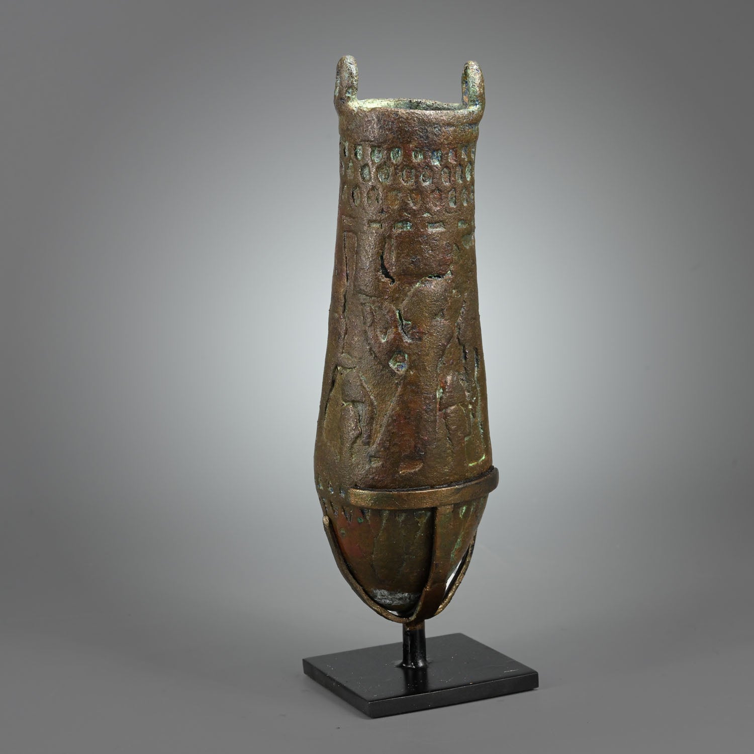 An Egyptian Bronze Situla, Early Ptolemaic Period, ca. 4th - 3rd century BCE