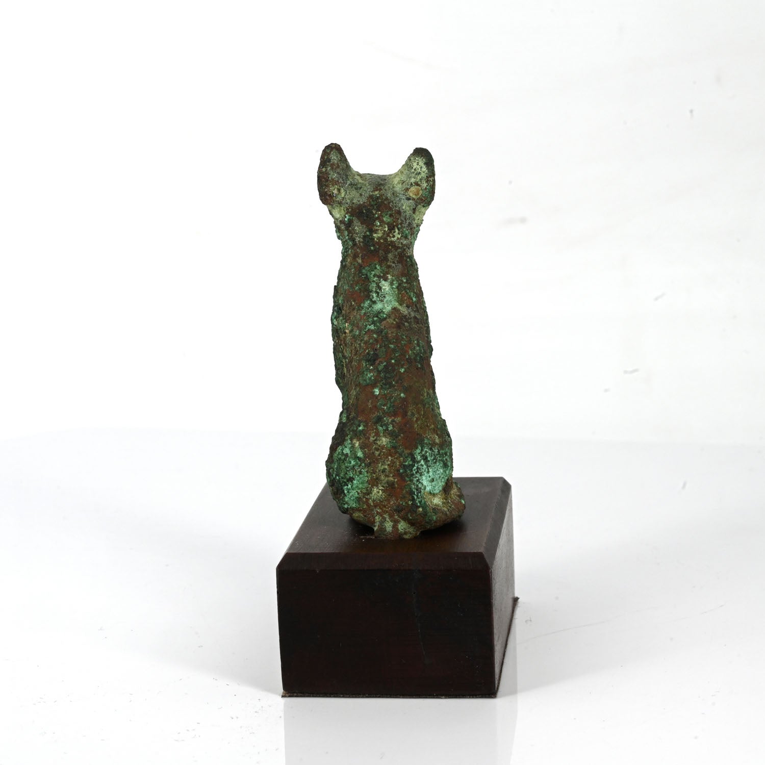 Egyptian Bronze Figure of a Cat, Third Intermediate Period, ca. 1069 - 945 BCE