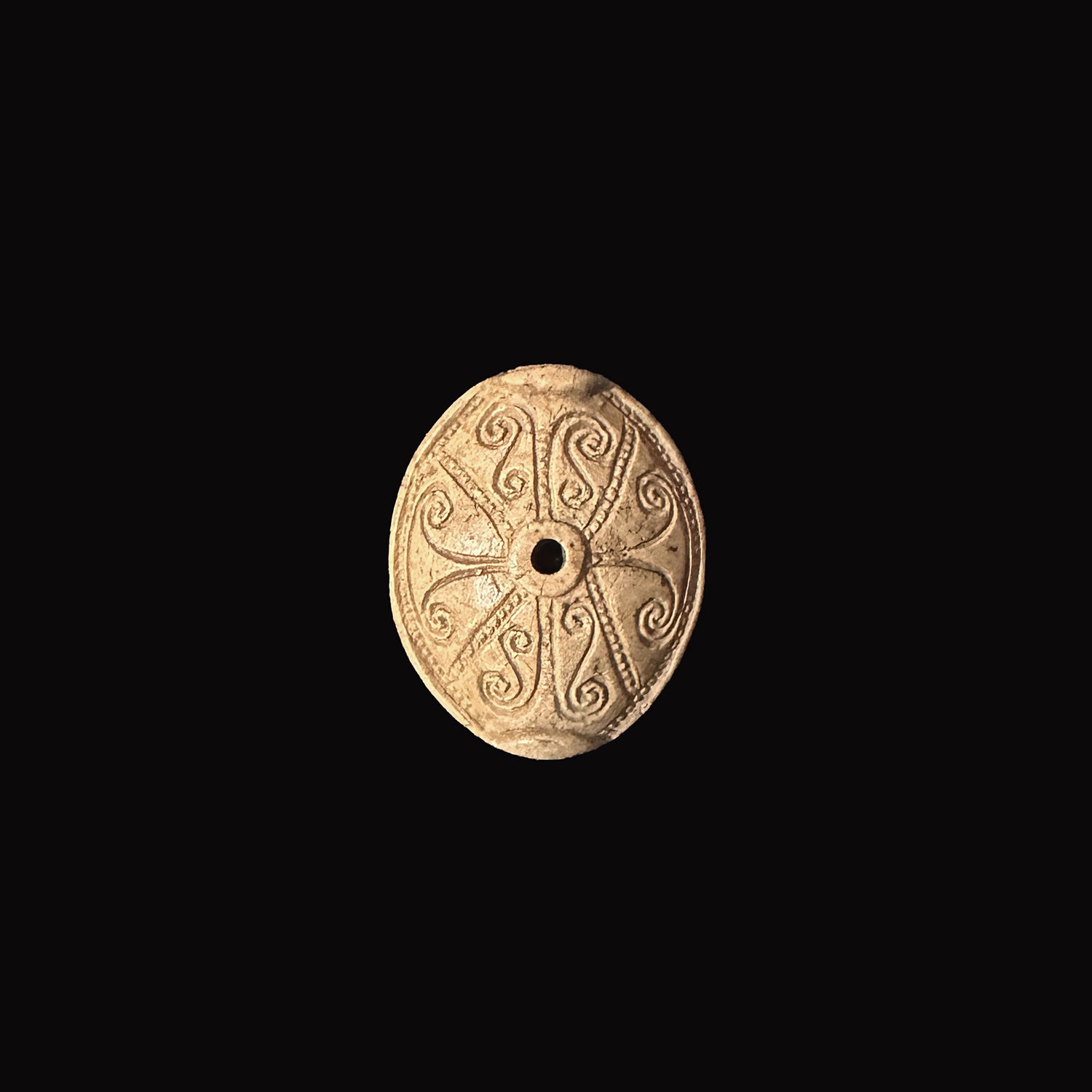 A rare Egyptian Steatite Scaraboid Seal, New Kingdom, 18th Dynasty, ca. 1550 - 1479 BCE