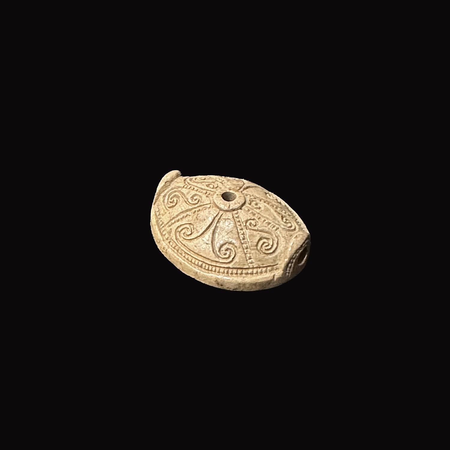 A rare Egyptian Steatite Scaraboid Seal, New Kingdom, 18th Dynasty, ca. 1550 - 1479 BCE