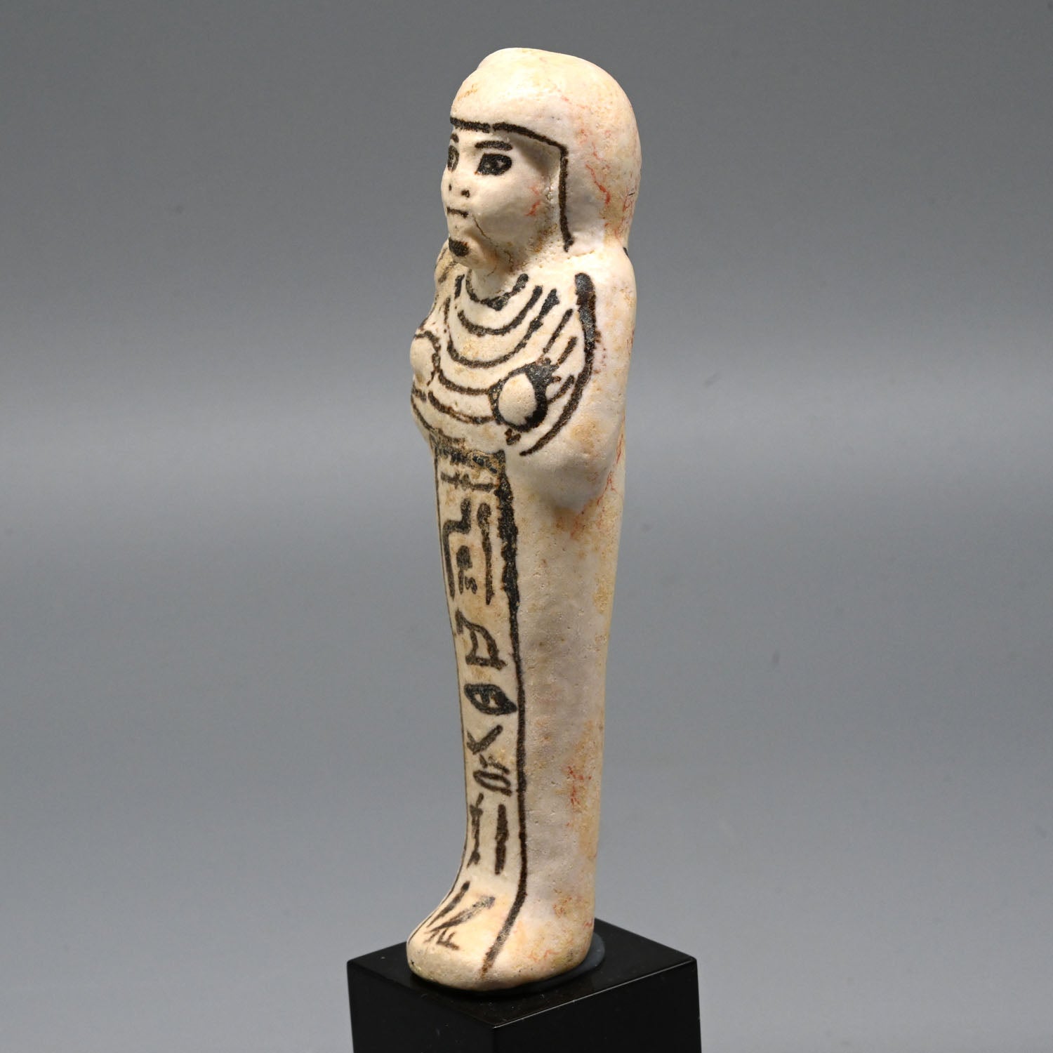 An Egyptian Faience Shabti for the Royal Sem-Priest Hori, 19th Dynasty, ca. 1293 - 1185 BCE