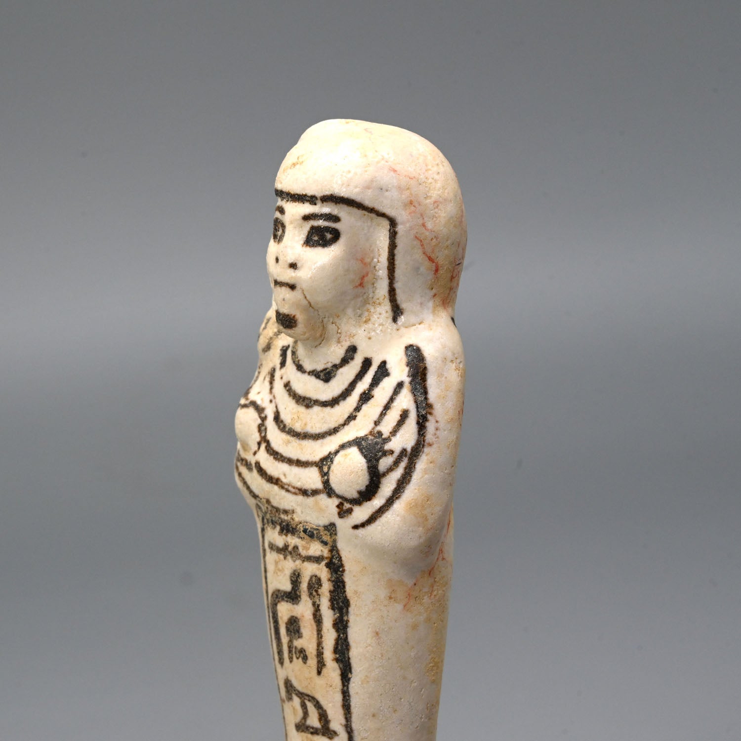 An Egyptian Faience Shabti for the Royal Sem-Priest Hori, 19th Dynasty, ca. 1293 - 1185 BCE