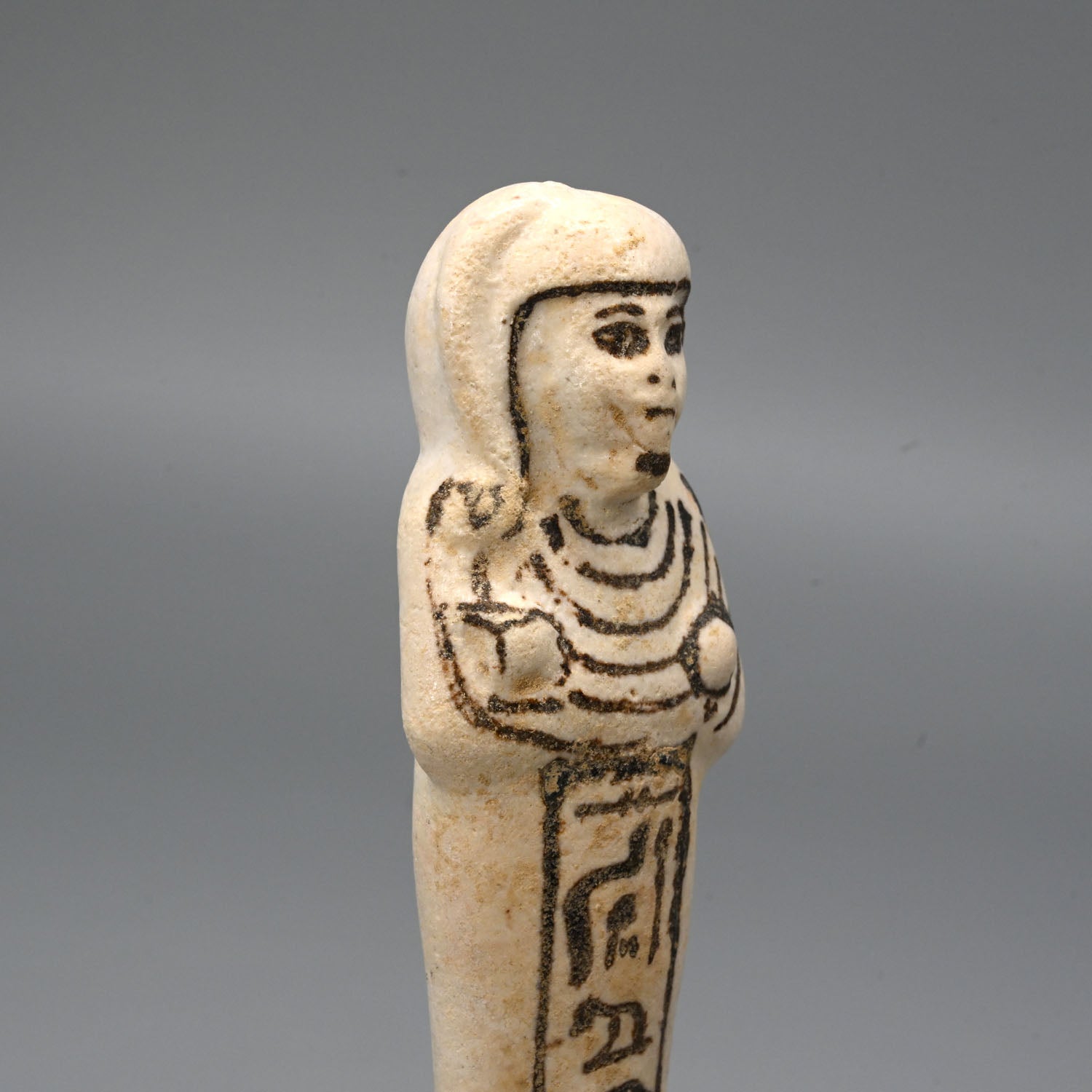 An Egyptian Faience Shabti for the Royal Sem-Priest Hori, 19th Dynasty, ca. 1293 - 1185 BCE