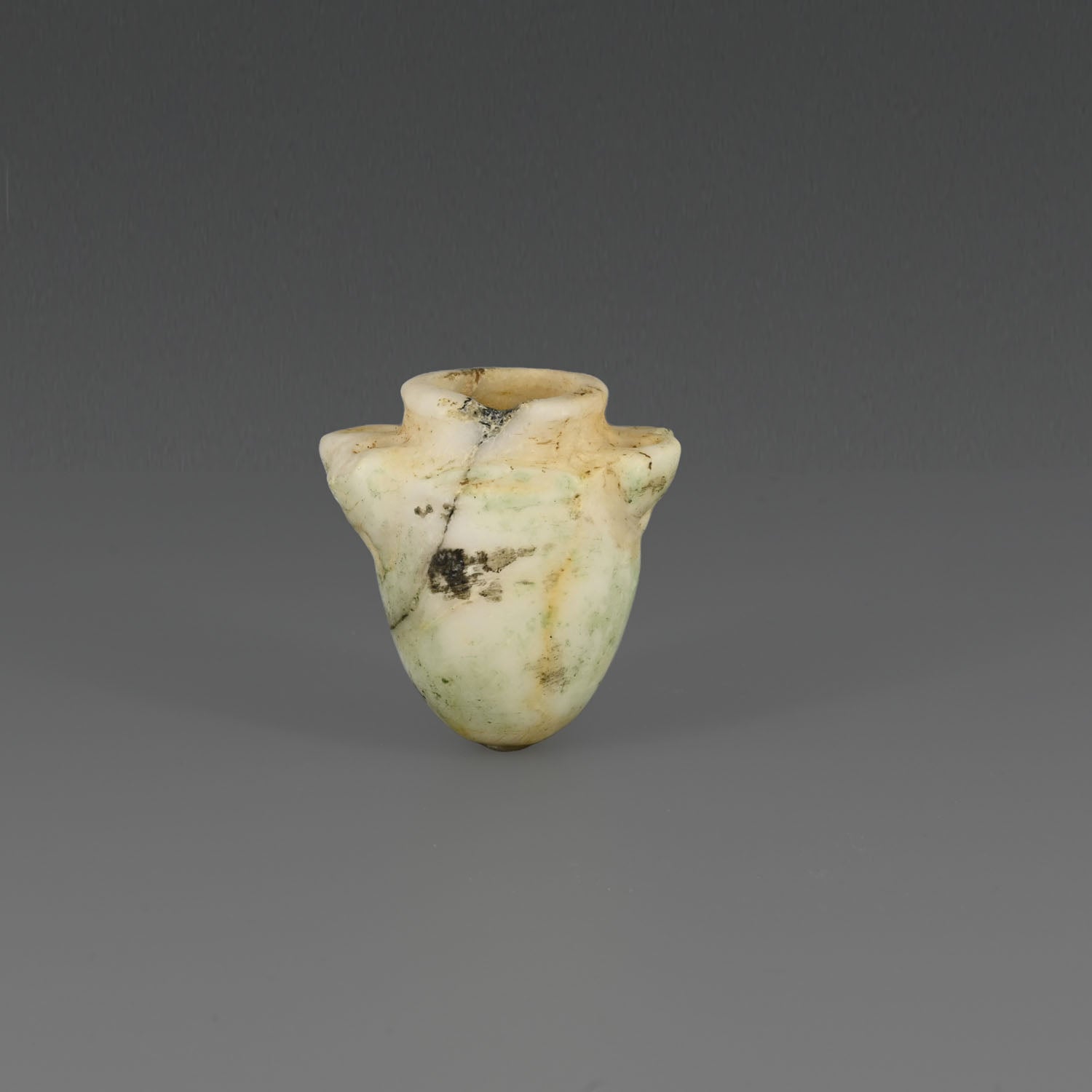 An Egypto-Phoenician Marble Vessel, Late Period, ca. 664 - 332 BCE