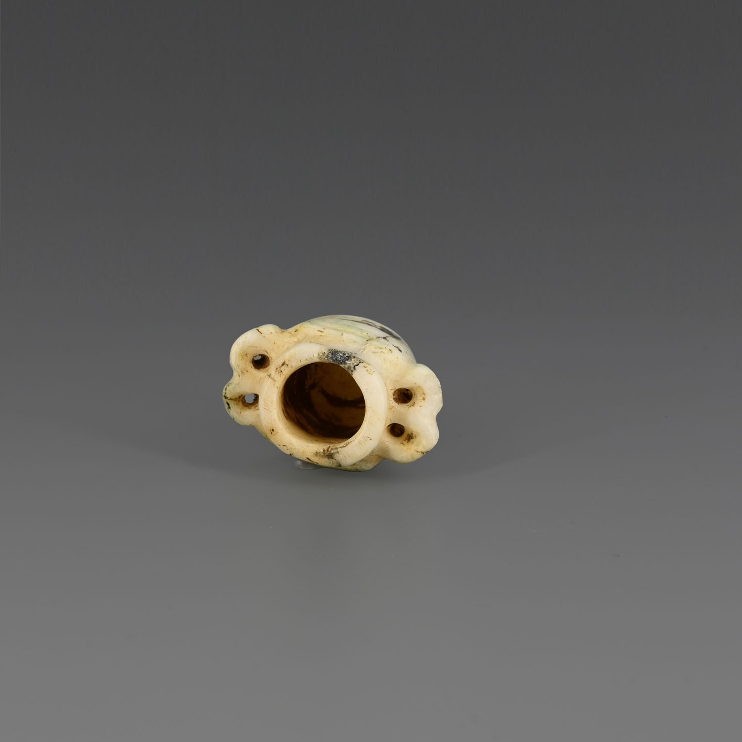 An Egypto-Phoenician Marble Vessel, Late Period, ca. 664 - 332 BCE