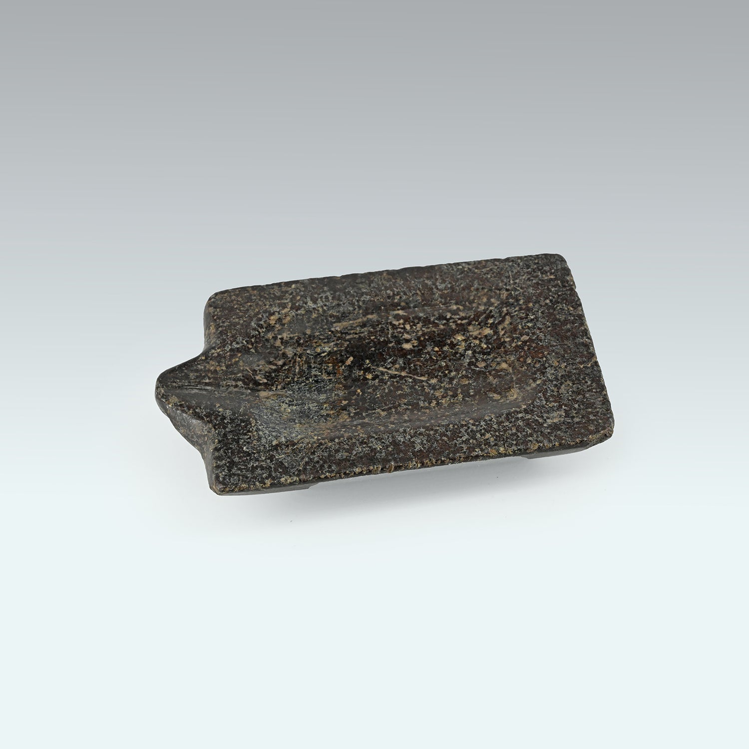 A Published Egyptian Serpentine Cosmetic Dish, Old Kingdom, ca. 2141 - 2122 BCE