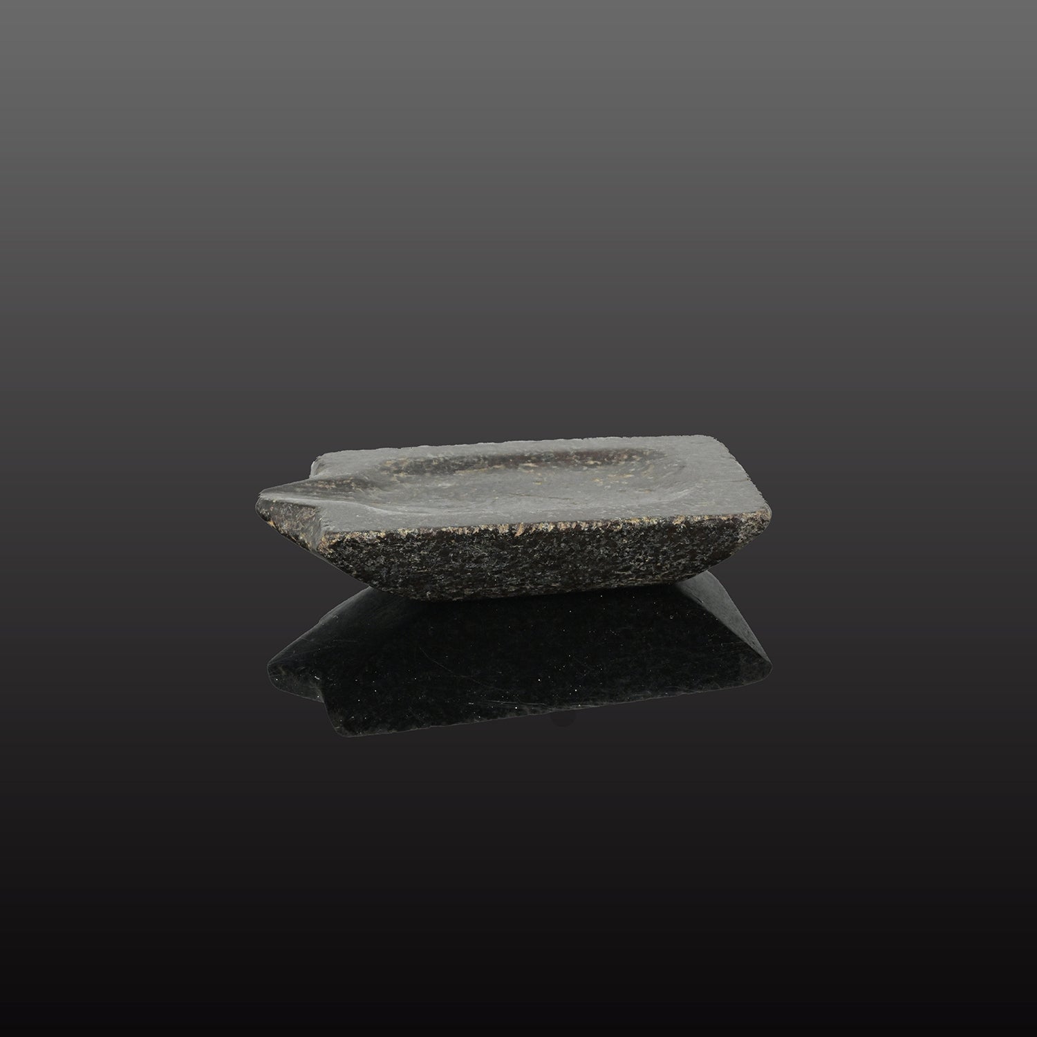 A Published Egyptian Serpentine Cosmetic Dish, Old Kingdom, ca. 2141 - 2122 BCE