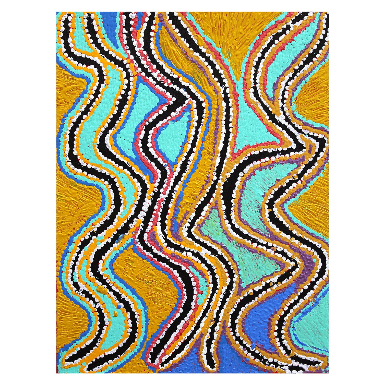 Wakirlpirri Jukurrpa (Hartriegelbaumträumen)<br> Liddy Napanangka Walker, (1925 - 2017)