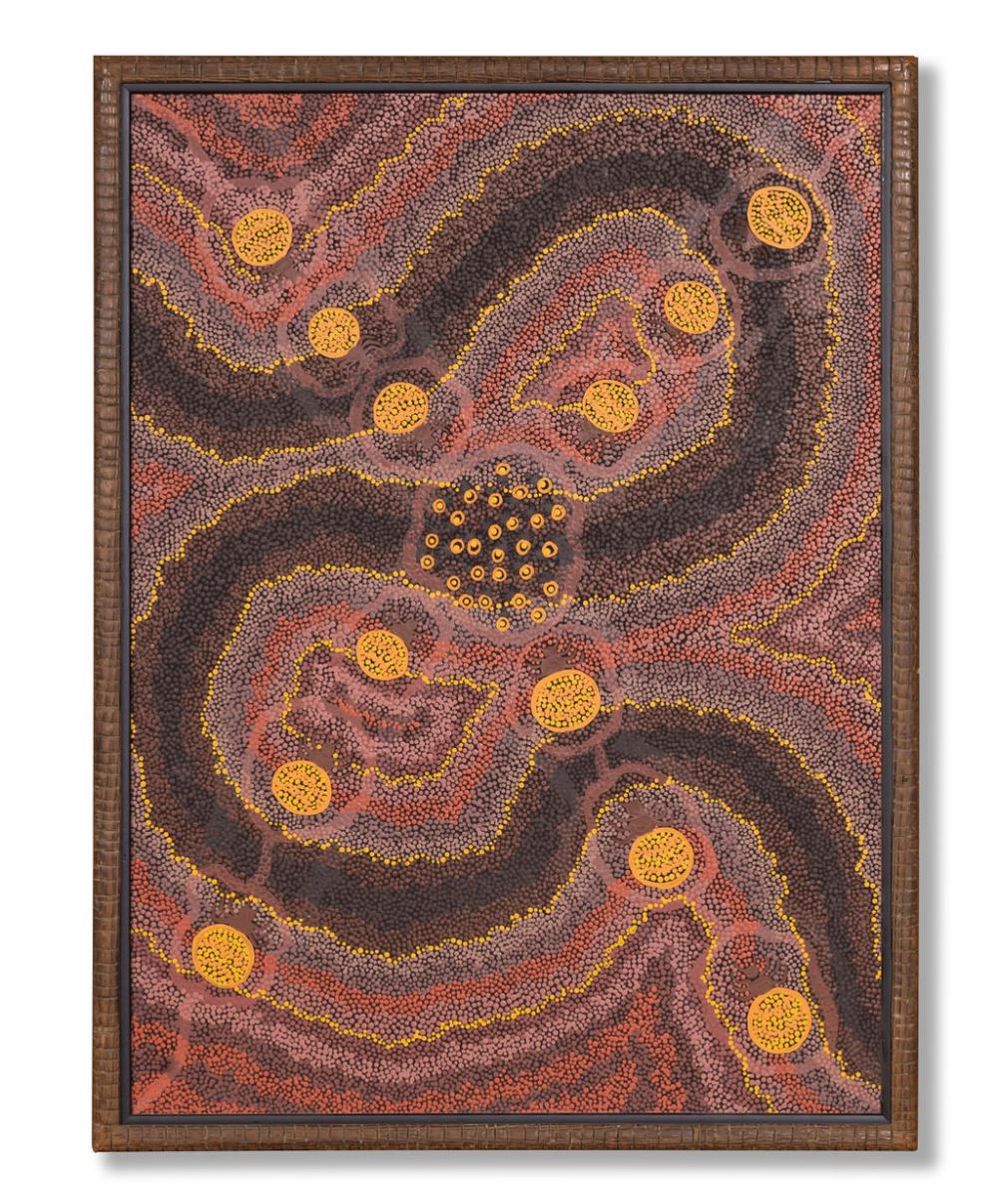Malcolm Maloney Jagamarra, Honey Ant Dreaming, 1991