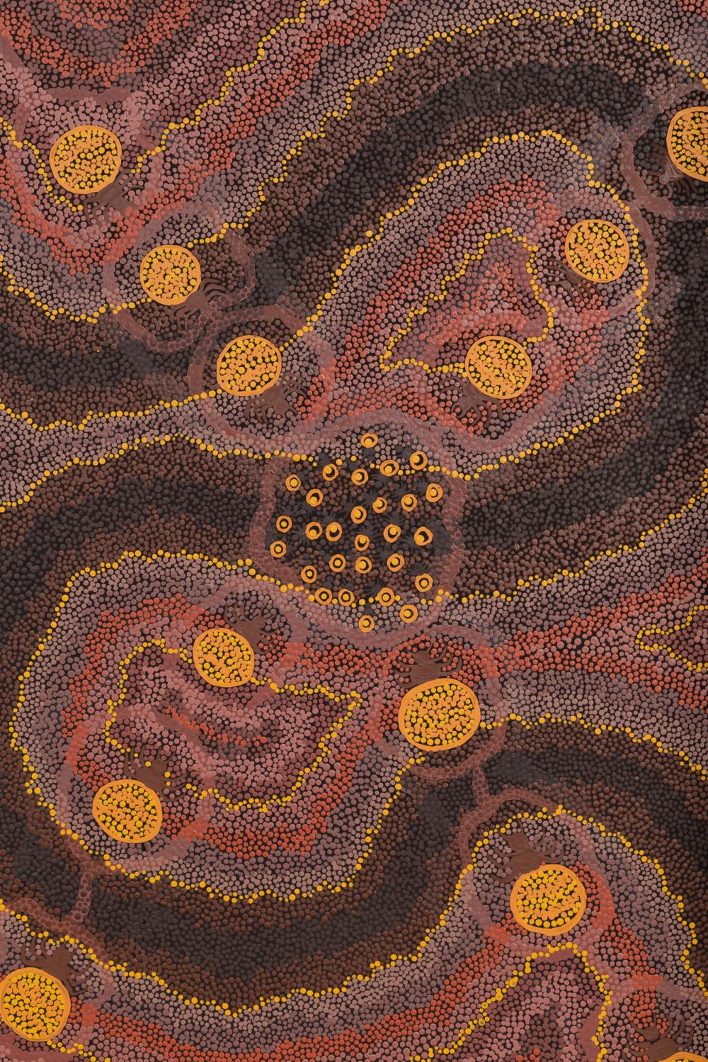 Malcolm Maloney Jagamarra, Honey Ant Dreaming, 1991