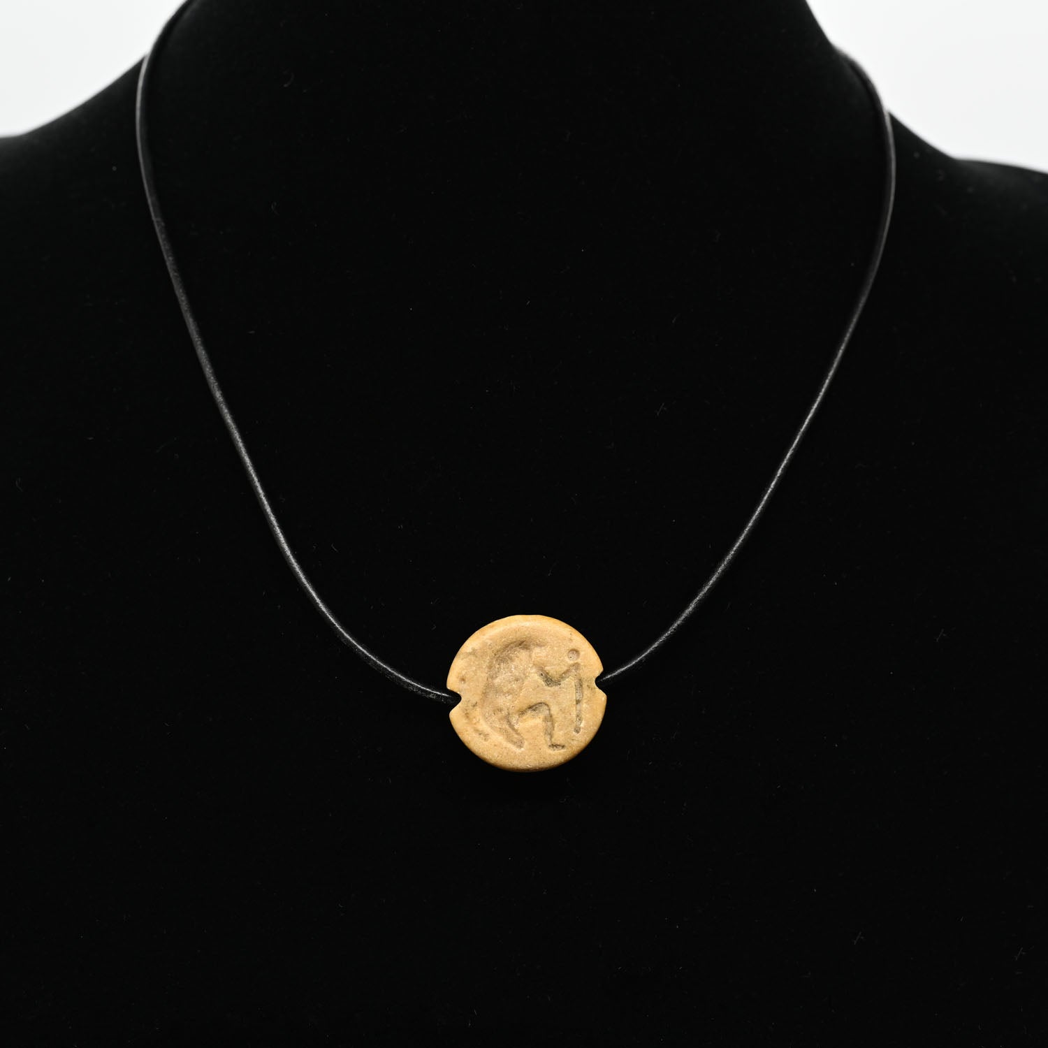 A Sumerian Marble Stamp Seal, Jemdet Nasr Period, ca. 3100 - 2700 BCE