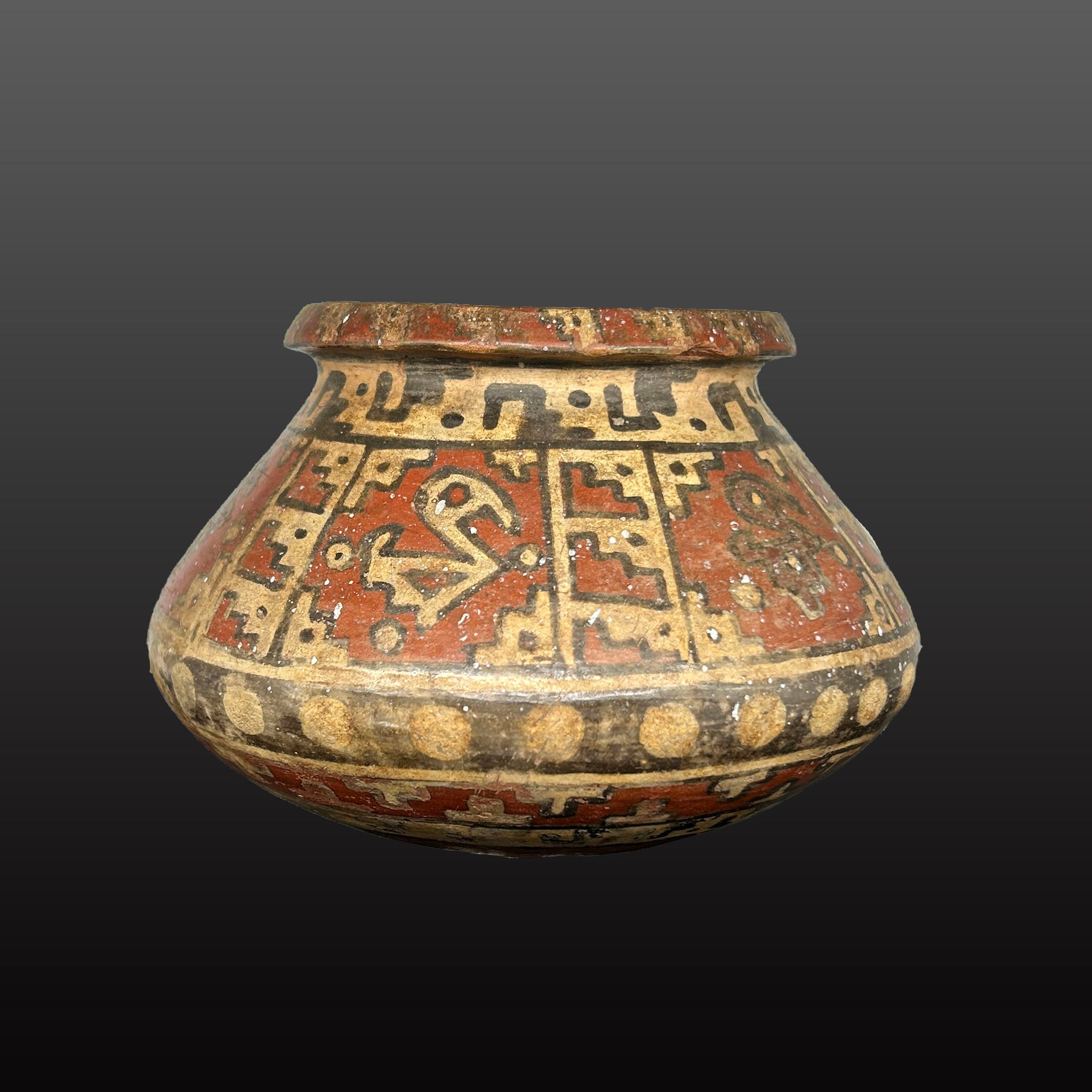 An Ica-Tiahuanaco Polychrome Bowl, ca. 1000 - 1200 CE