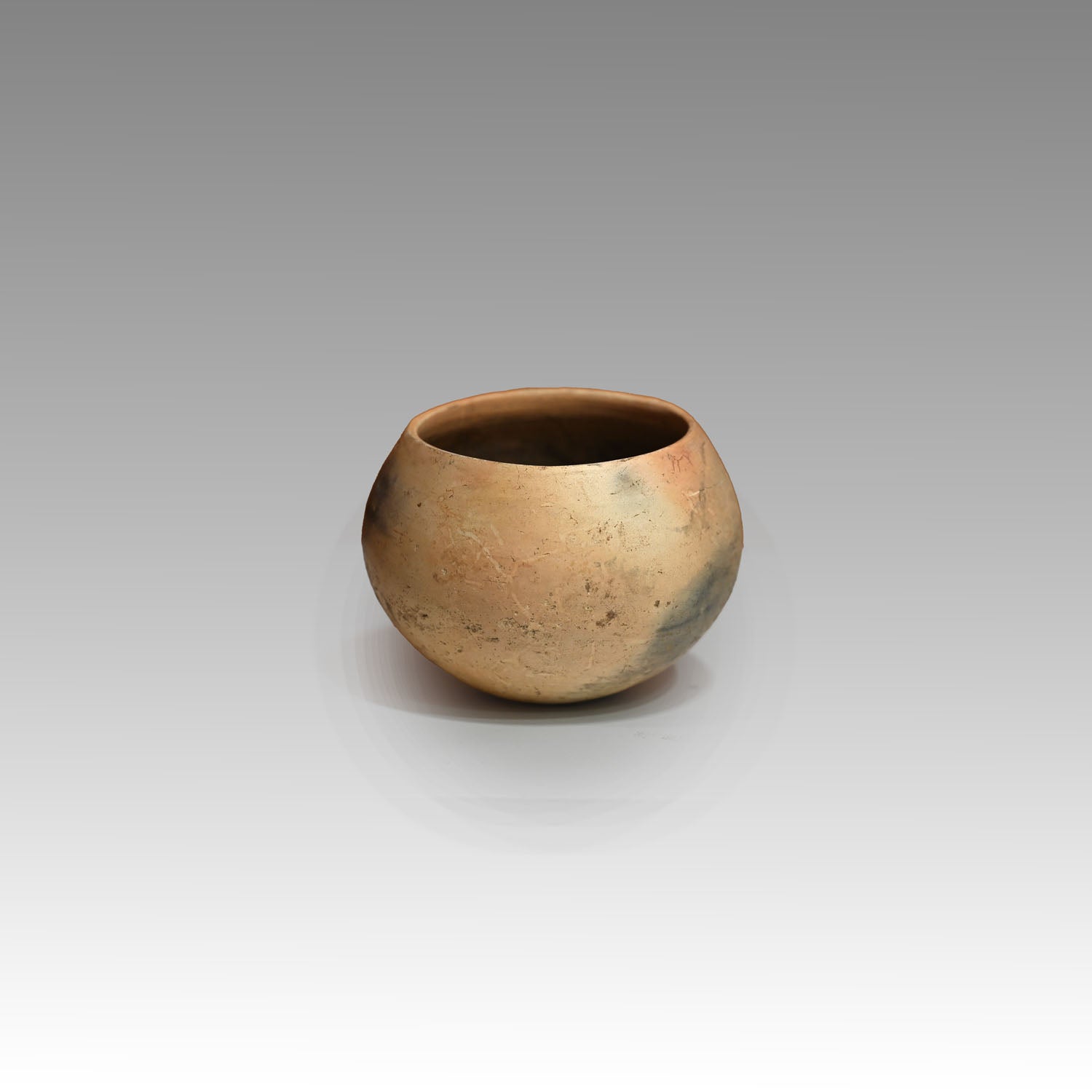 An Olmec Buffware Bowl (Tecomate), ca. 1000 - 600 BCE