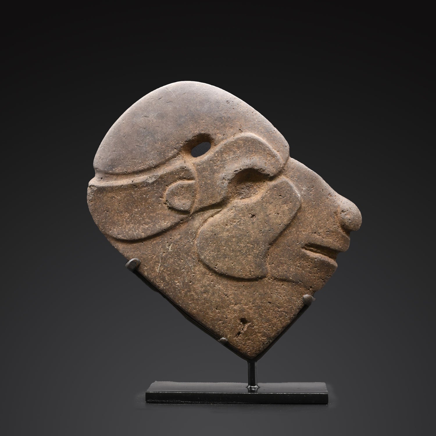 Ein Maya-Steinhirsch Hacha, ca. 500 - 800 n. Chr