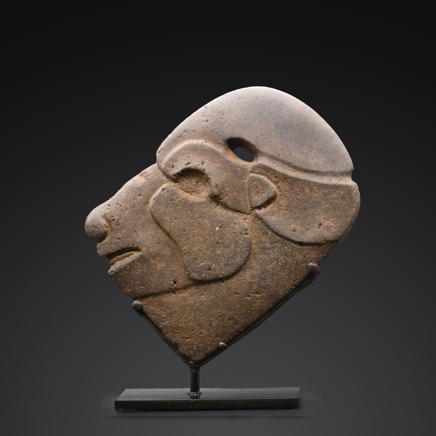 Ein Maya-Steinhirsch Hacha, ca. 500 - 800 n. Chr