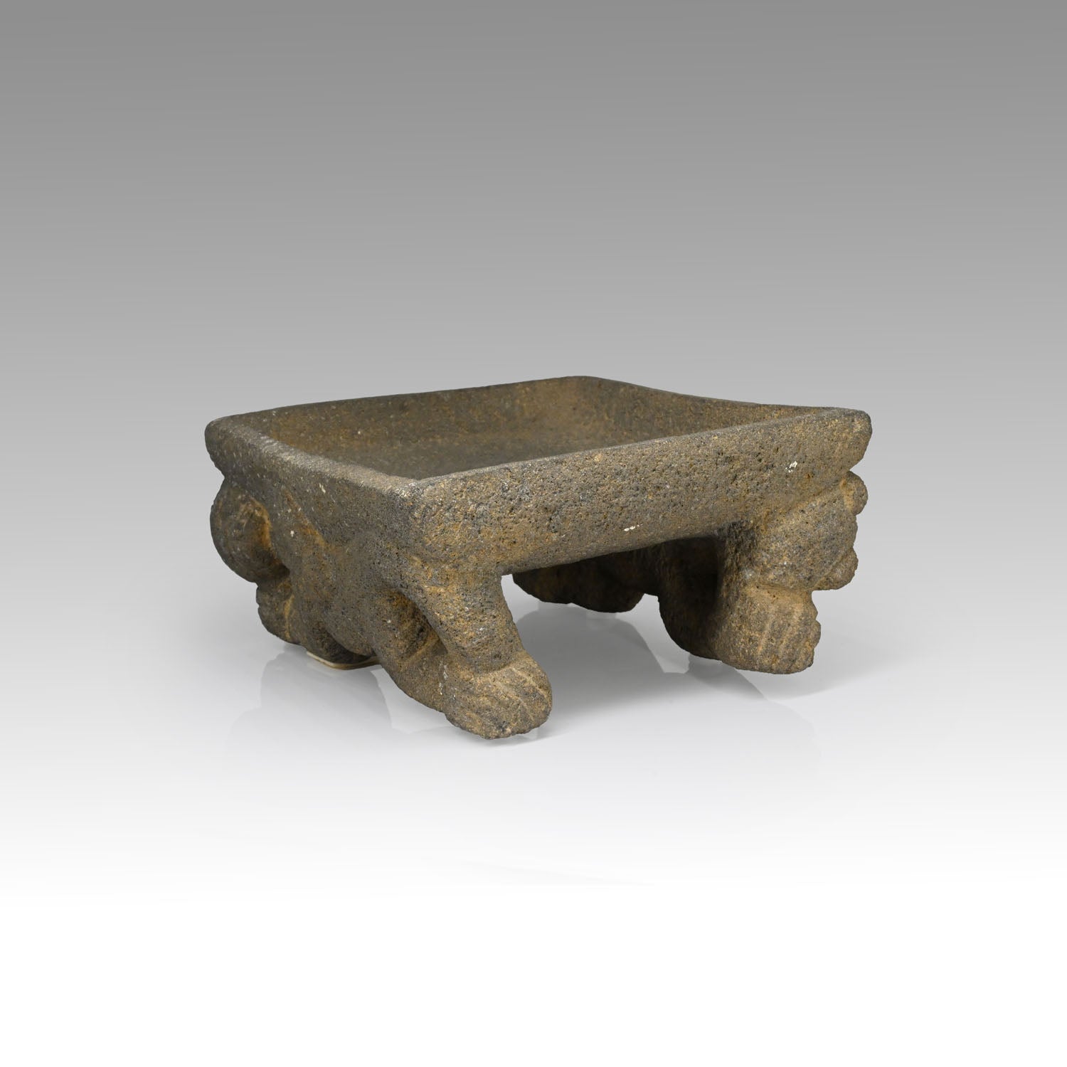 A Costa Rican Volcanic Stone Altar, Classic Period, ca. 800-1200 CE