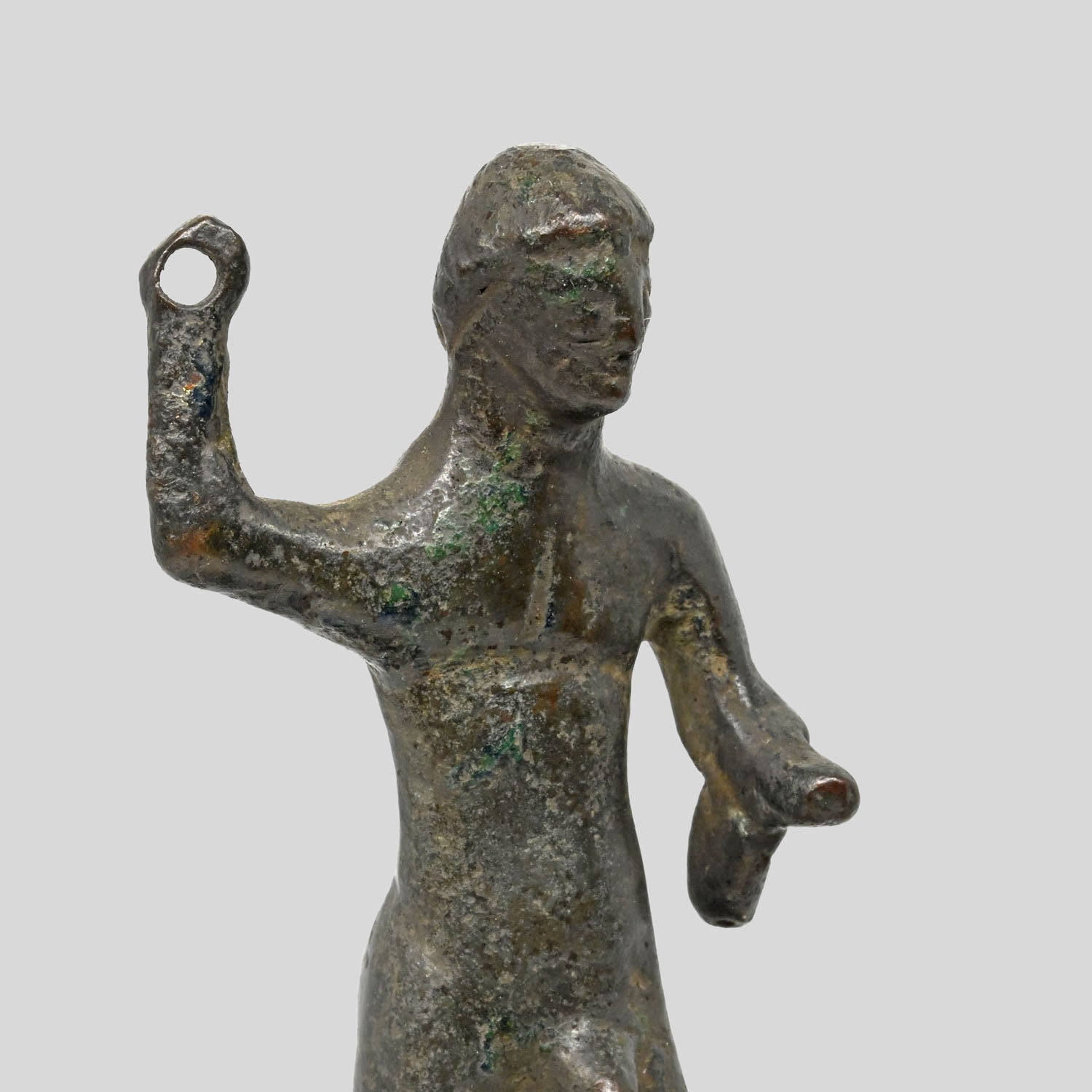 An Etruscan Bronze Figure of Hercules, Roman Imperial Period, ca. 3rd to 2nd century BCE