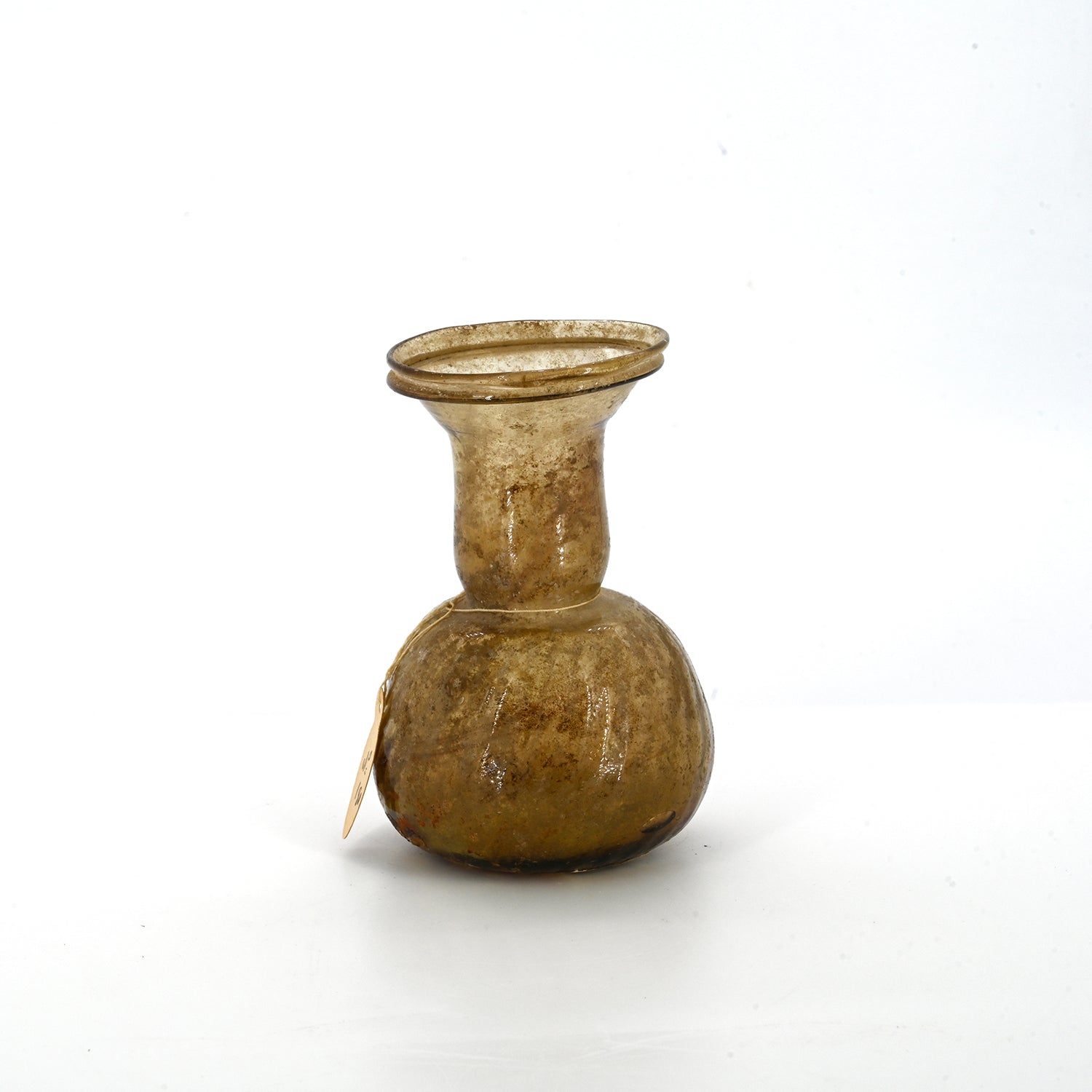 A Roman Glass Bottle, Roman Imperial Period, ca. 1st - 2nd century CE