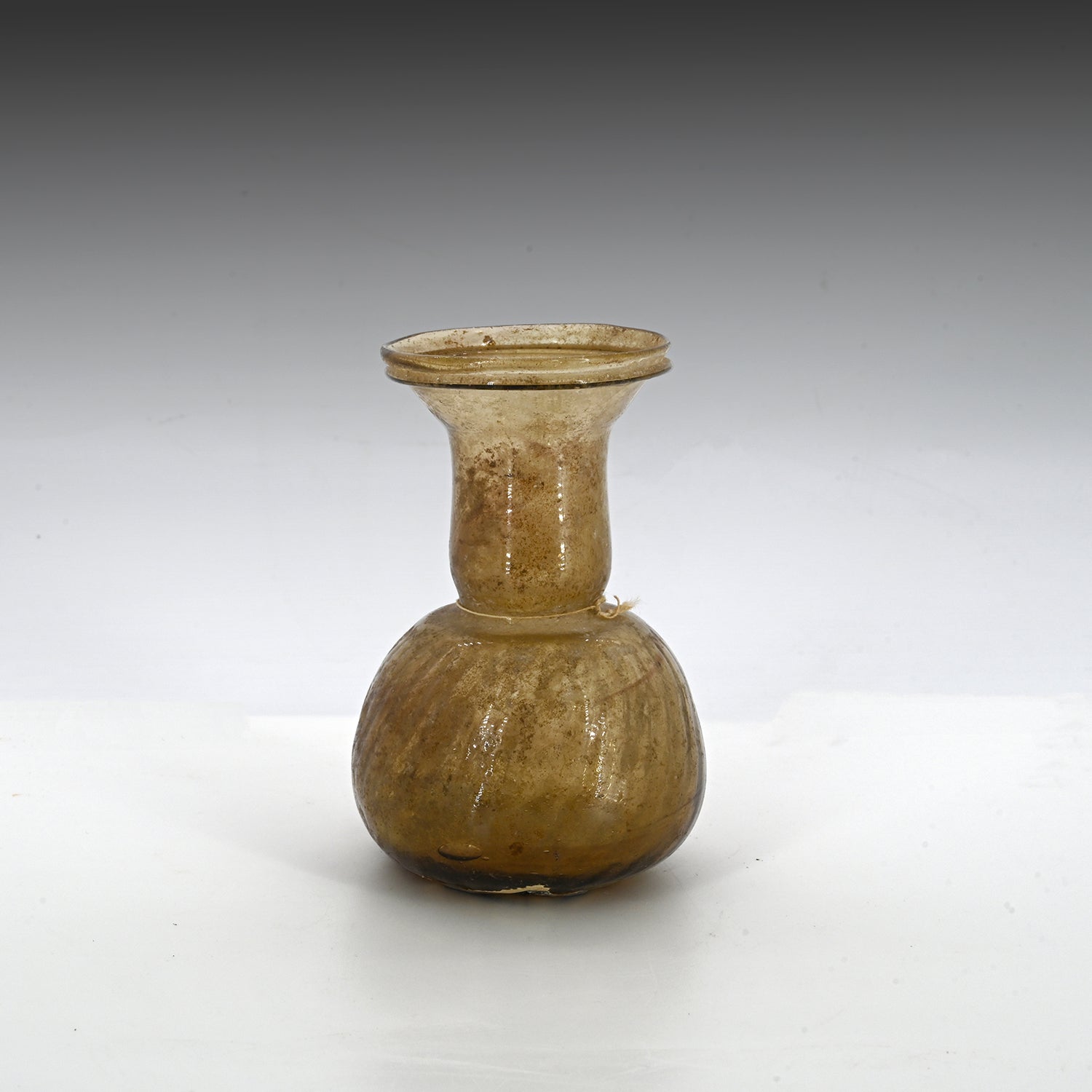 A Roman Glass Bottle, Roman Imperial Period, ca. 1st - 2nd century CE