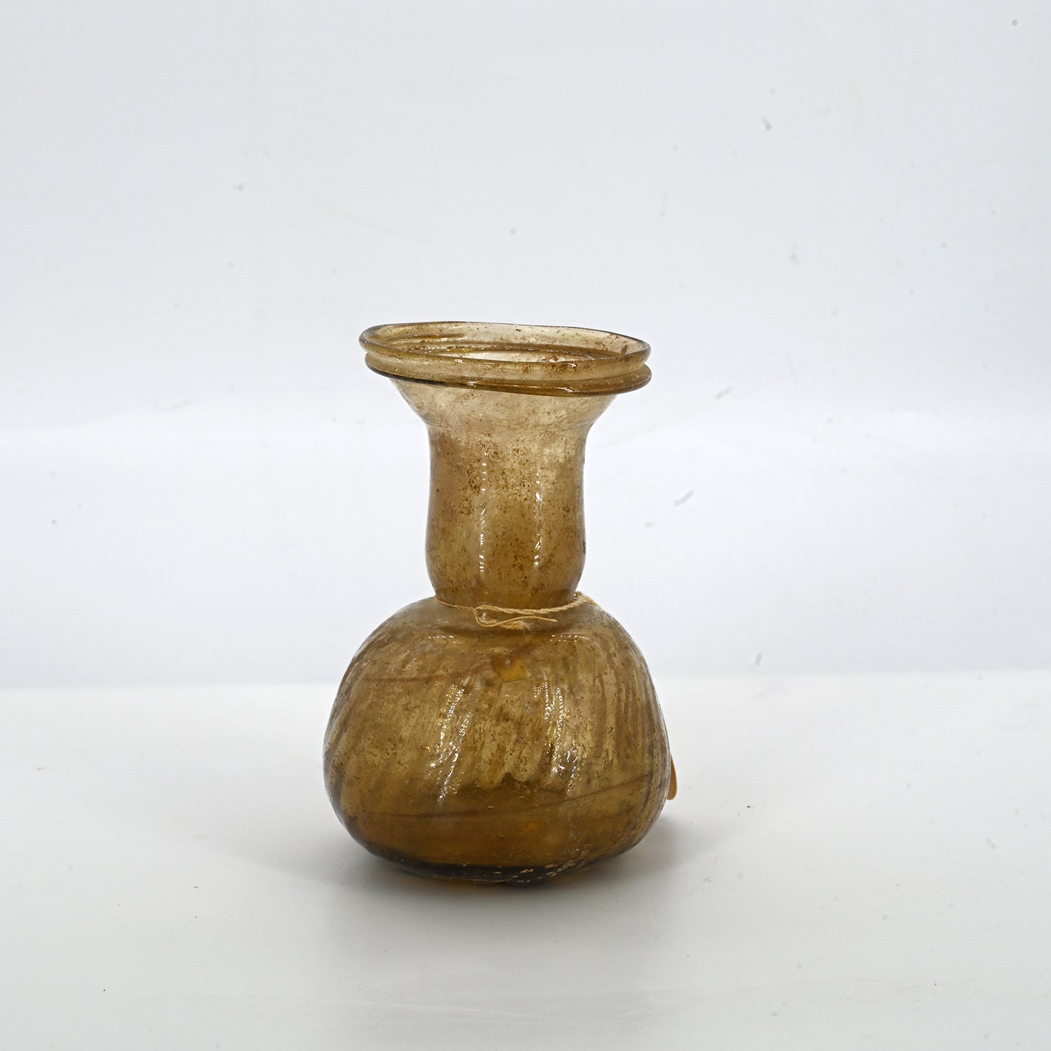 A Roman Glass Bottle, Roman Imperial Period, ca. 1st - 2nd century CE