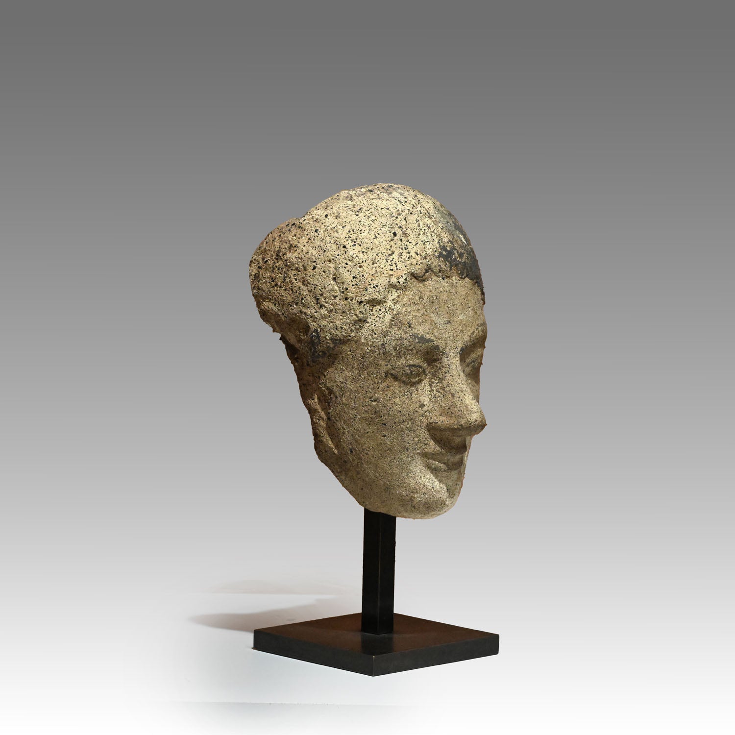 An Etruscan Terracotta Antefix, ca. 6th century BCE