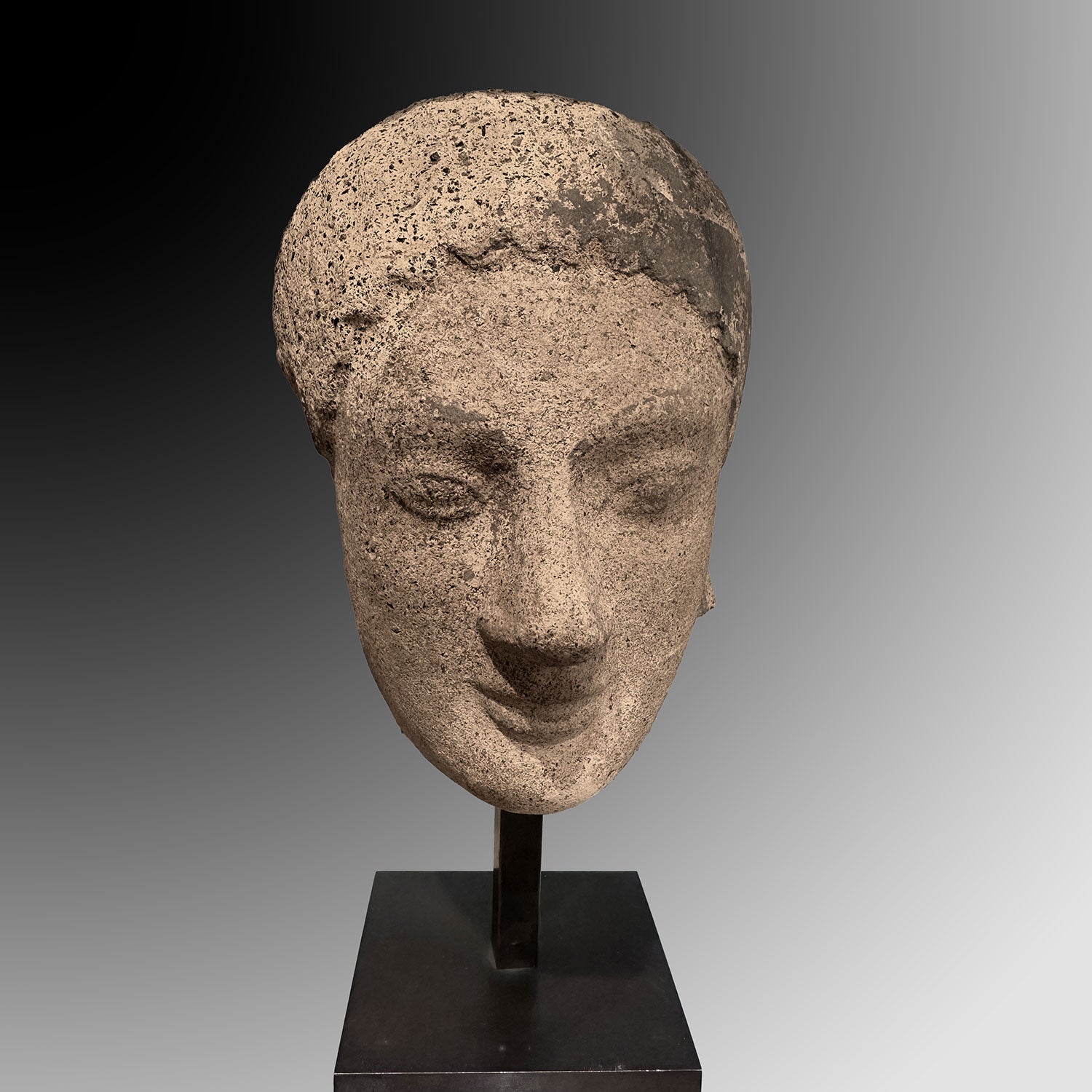 An Etruscan Terracotta Antefix, ca. 6th century BCE