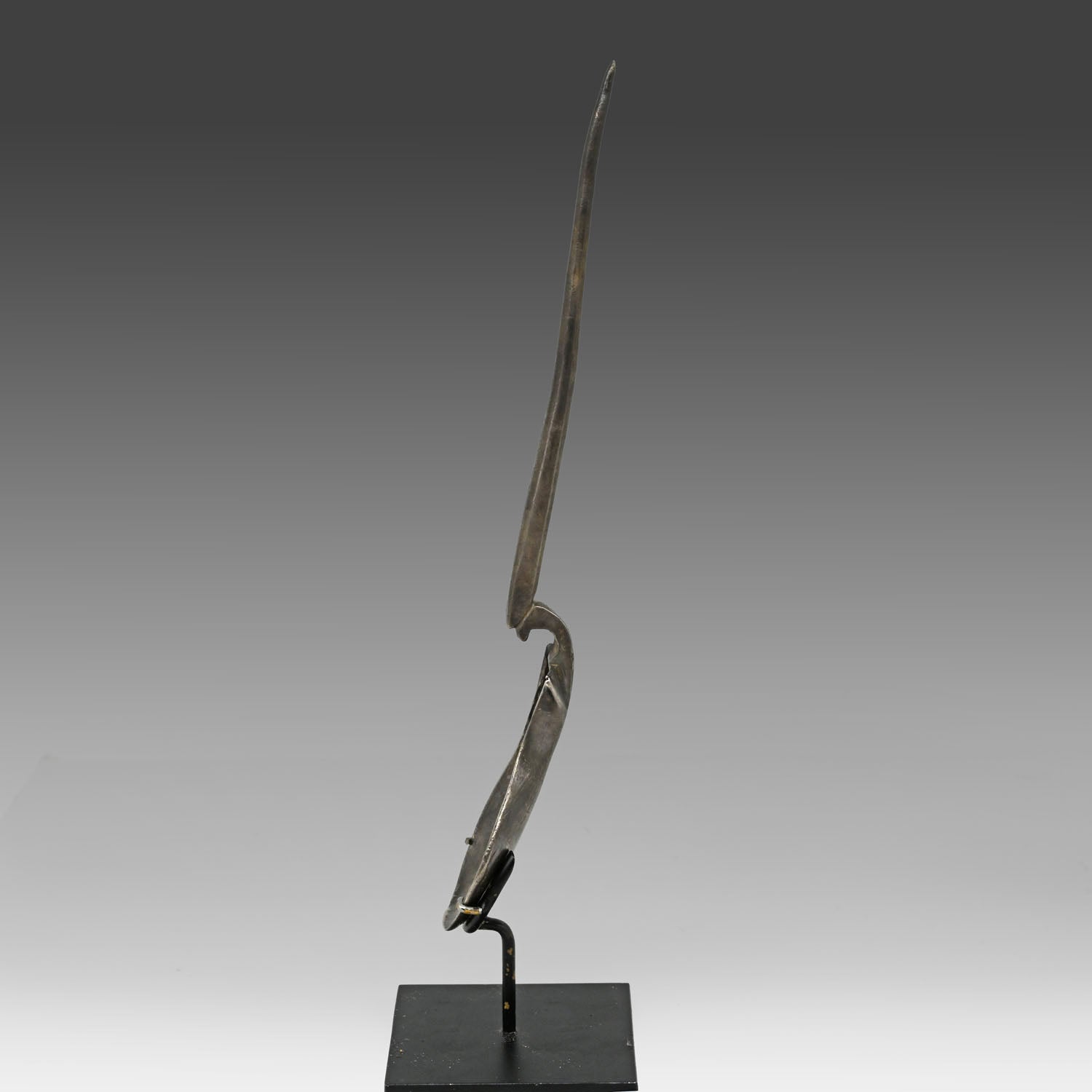 A Late Roman Silver Spoon, Late Roman Period, ca. 3rd - 5th century CE