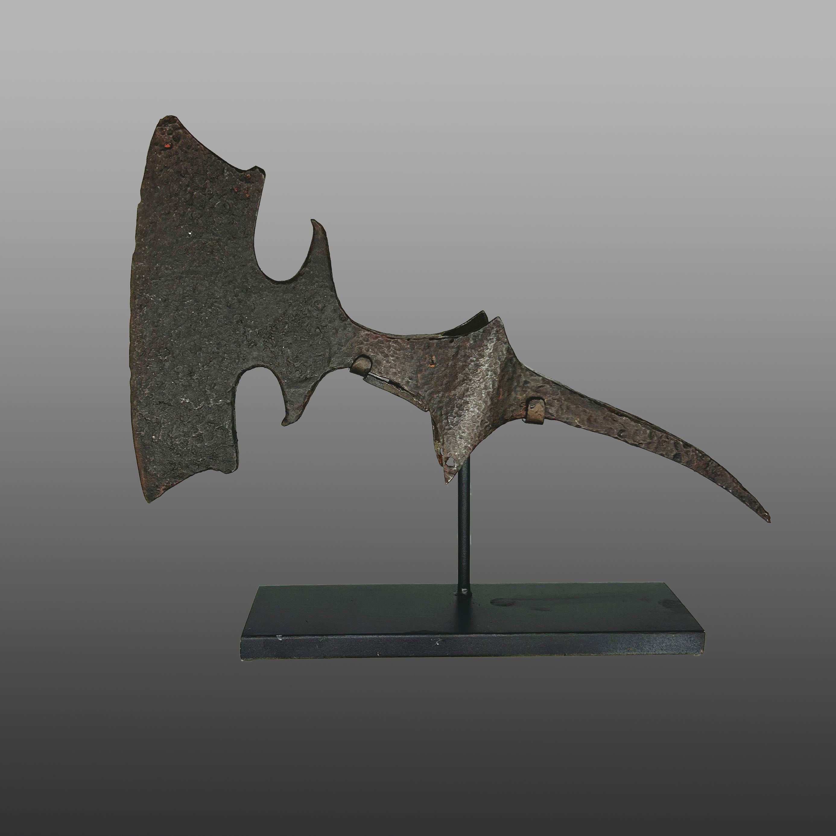 A Kievan Rus/Viking Period Iron Axe Head, ca. 9th - 11th century CE