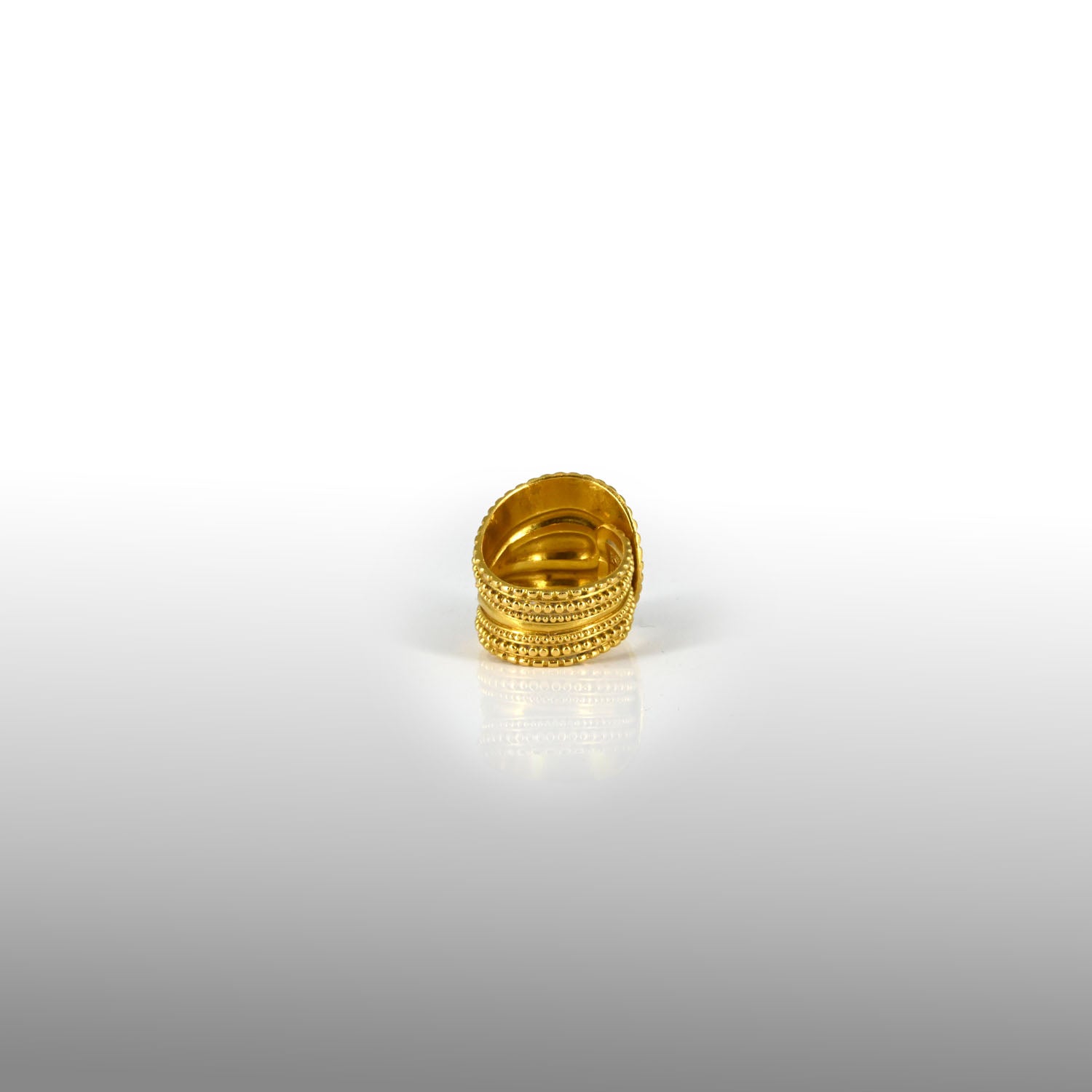 A Vintage Lalaounis 18-Carat Gold Ring, 20th century