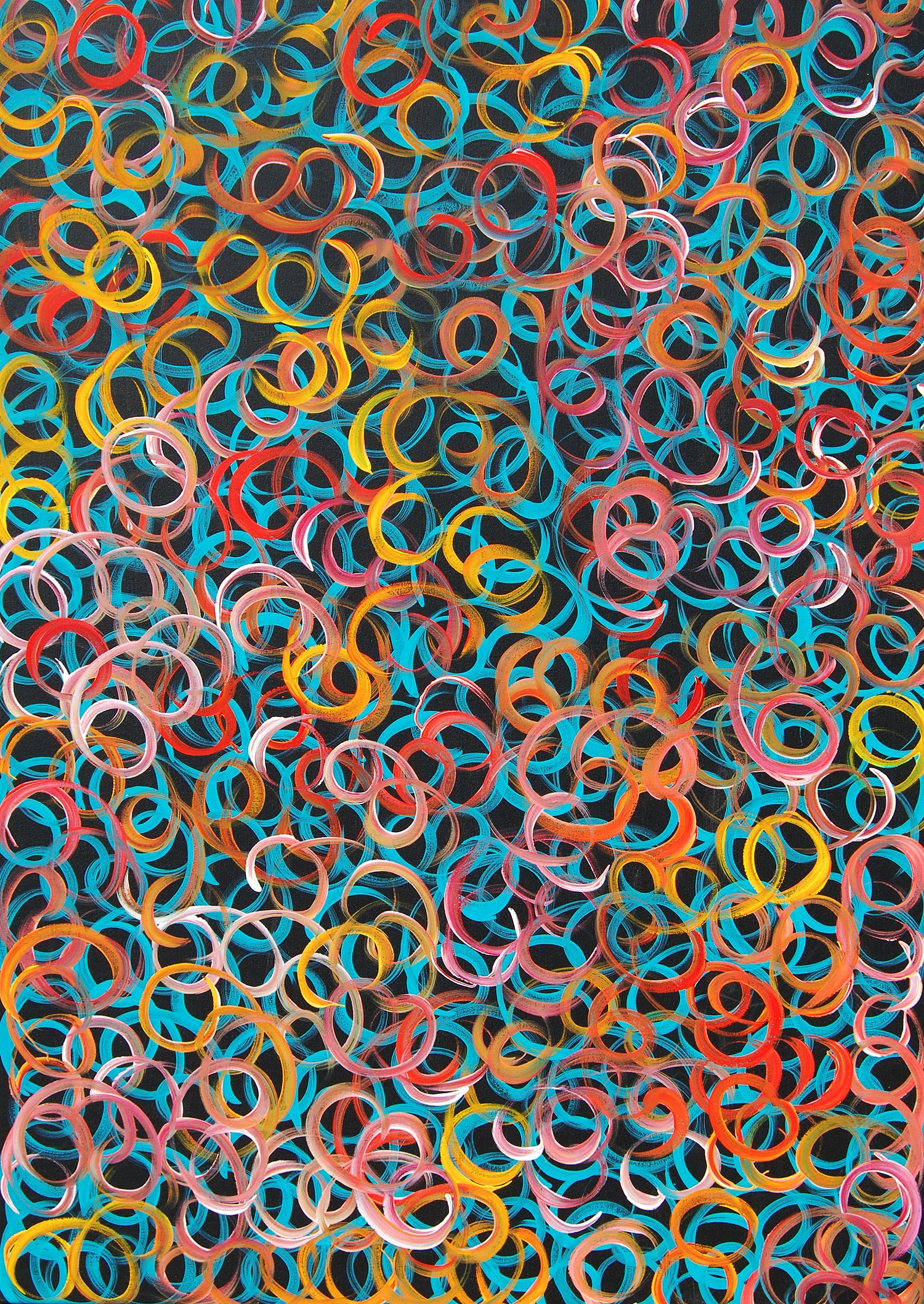 Bergdornige Wüstenträume<br> Louise Numina Napanangka (geb. 1976)